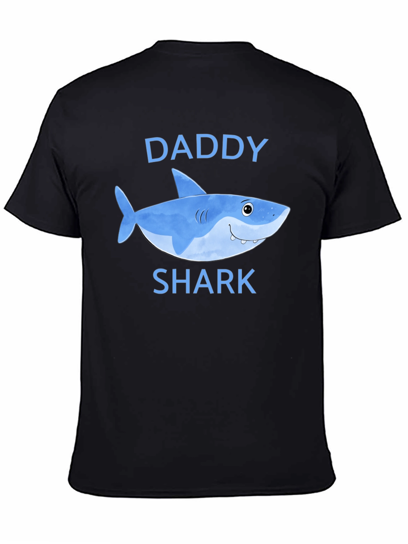 Daddy Shark T-Shirt - Cute Cartoon Graphic Tee