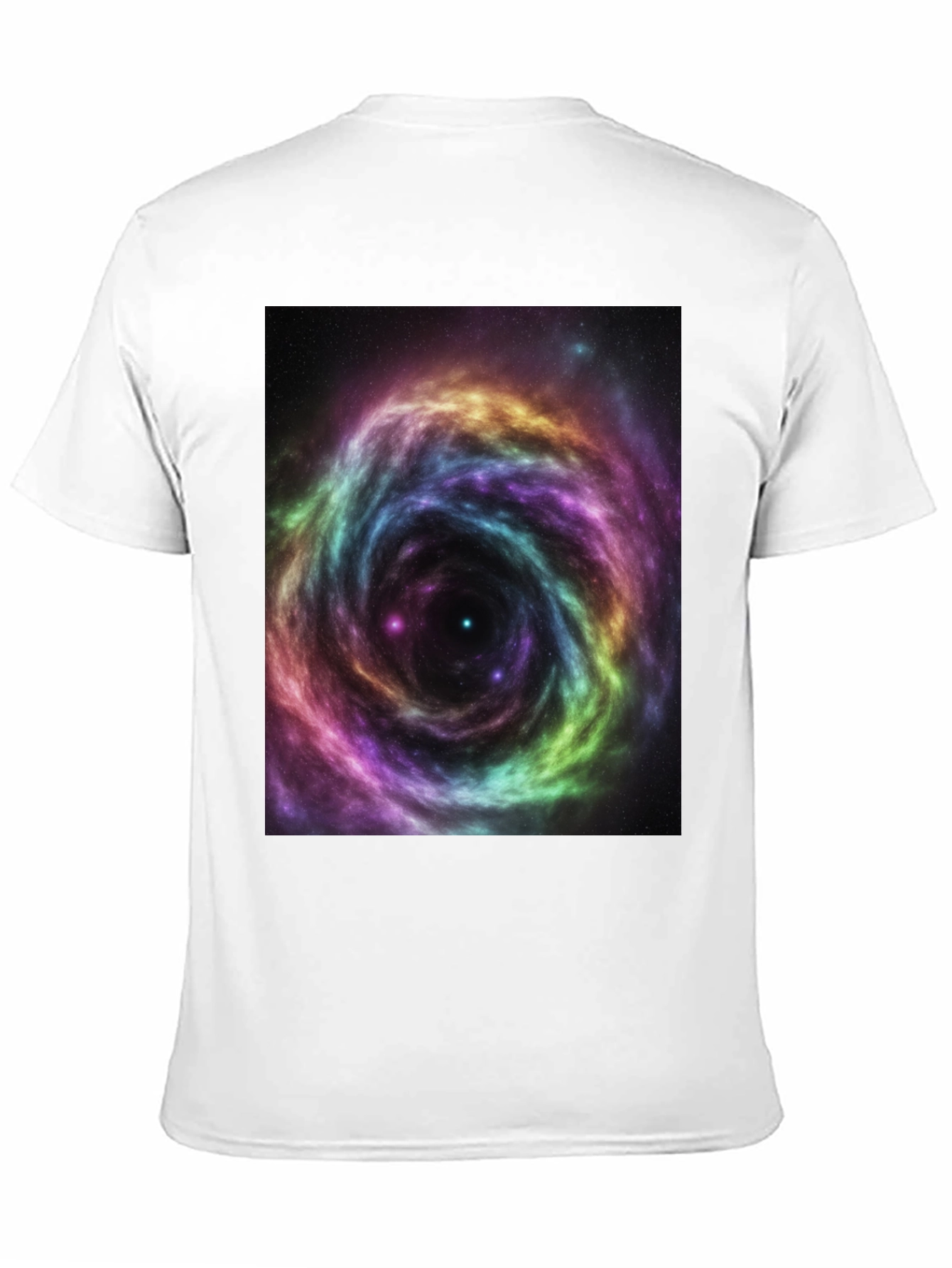 Galaxy Swirl Black T-Shirt
