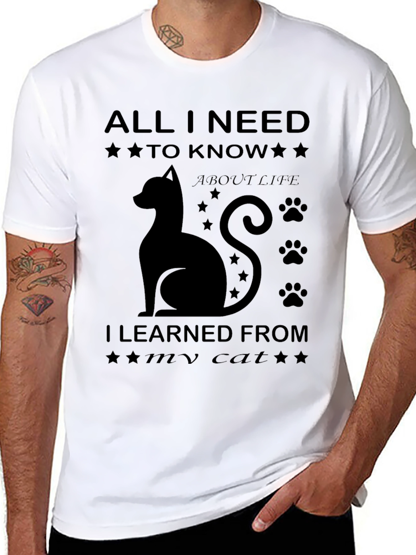 All I Need I Learned From My Cat T-Shirt