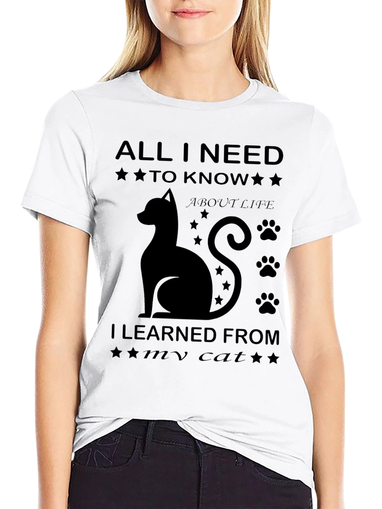 All I Need I Learned From My Cat T-Shirt