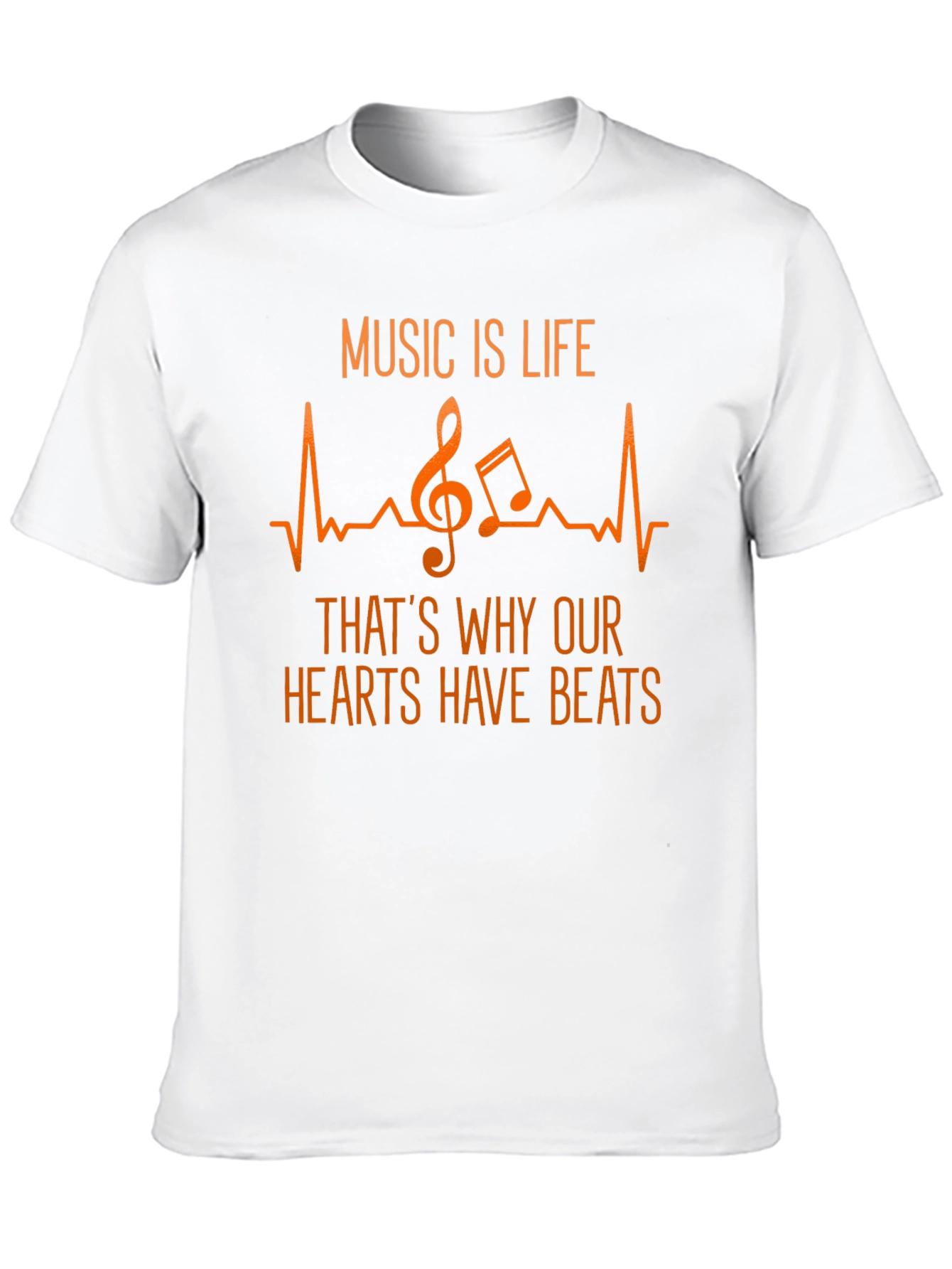 Music is Life Graphic Tee