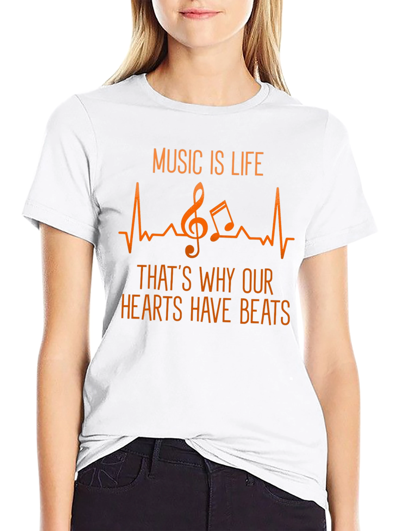 Music is Life Graphic Tee