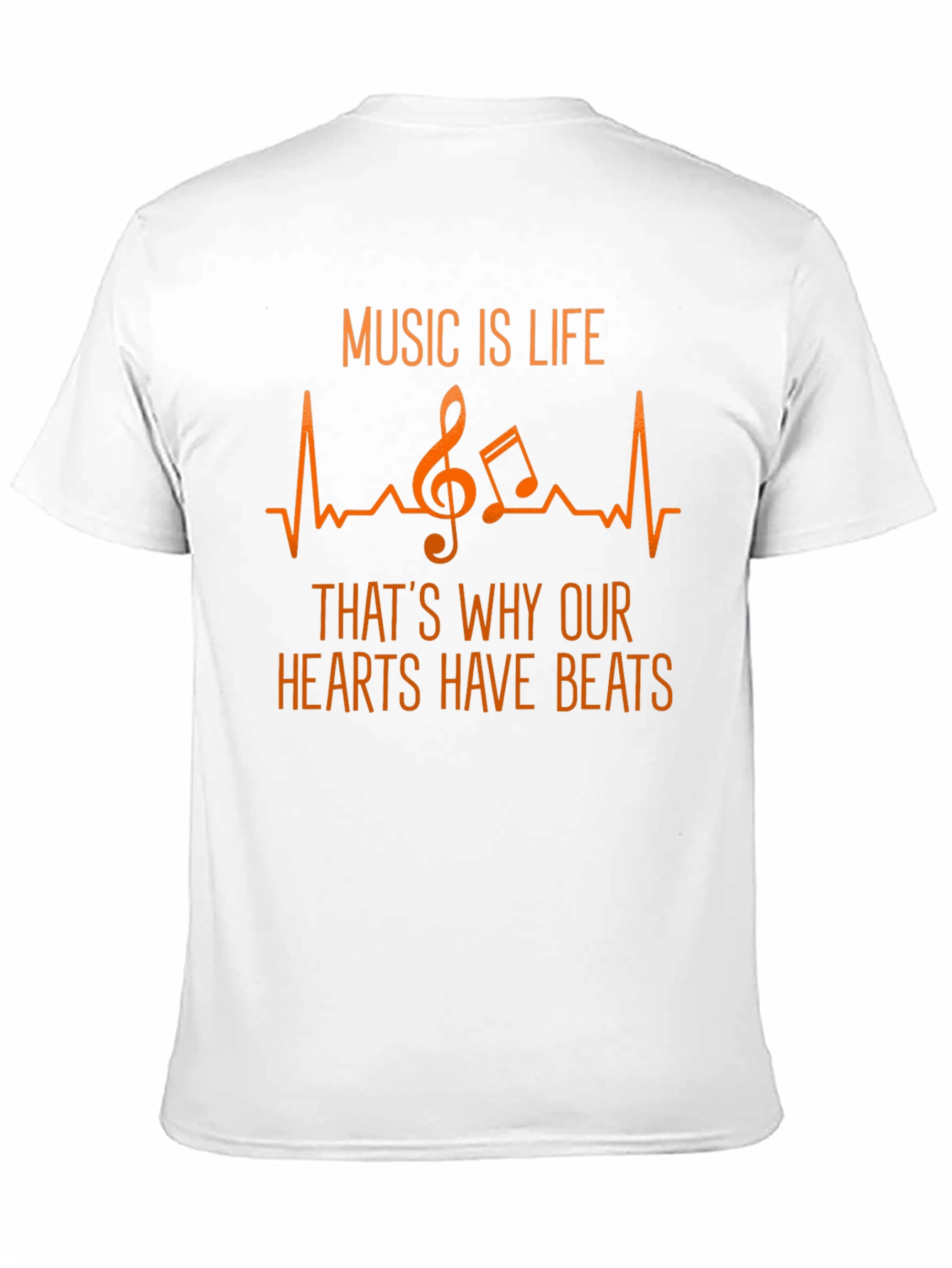 Music is Life Graphic Tee