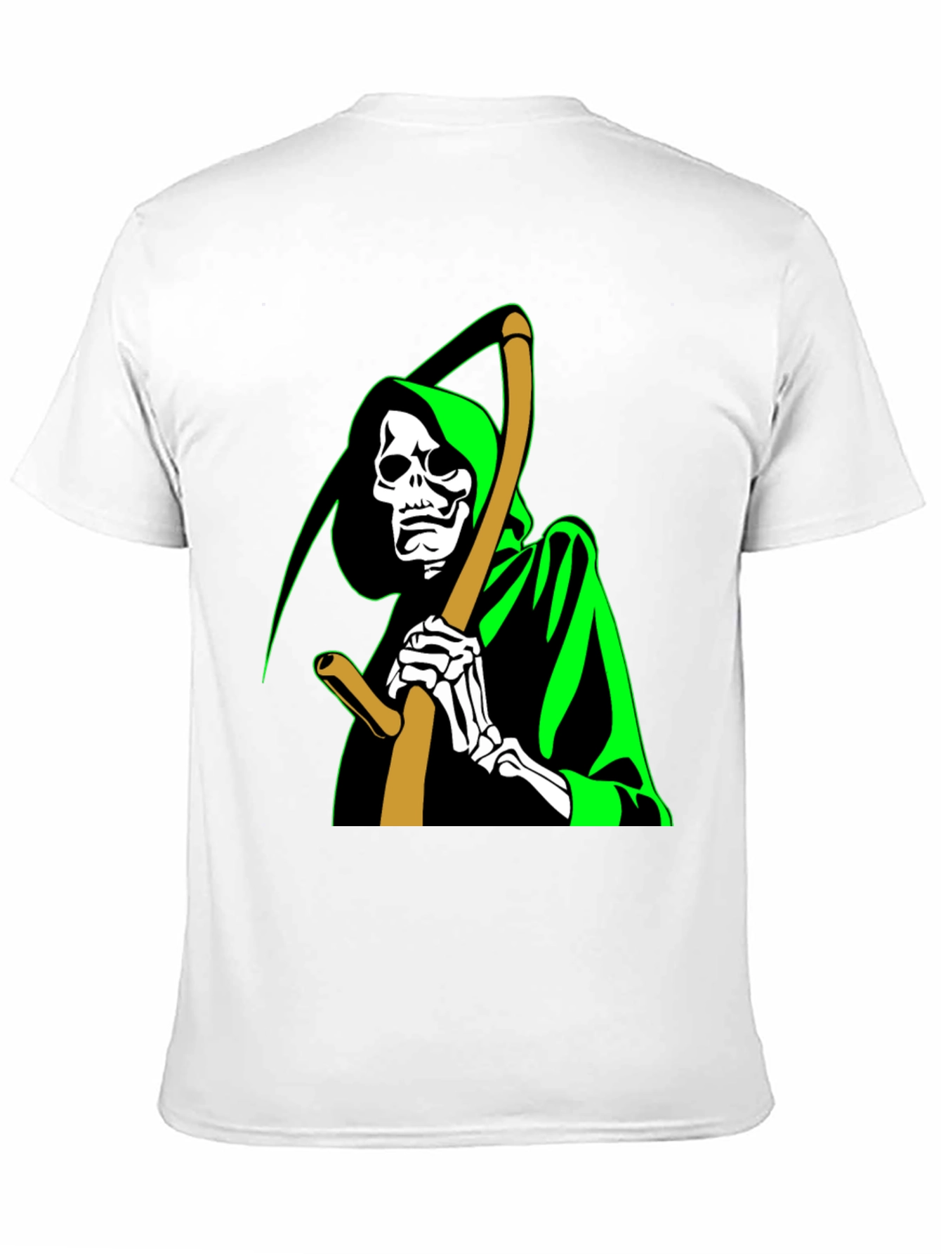 Grim Reaper Graphic T-Shirt - Black