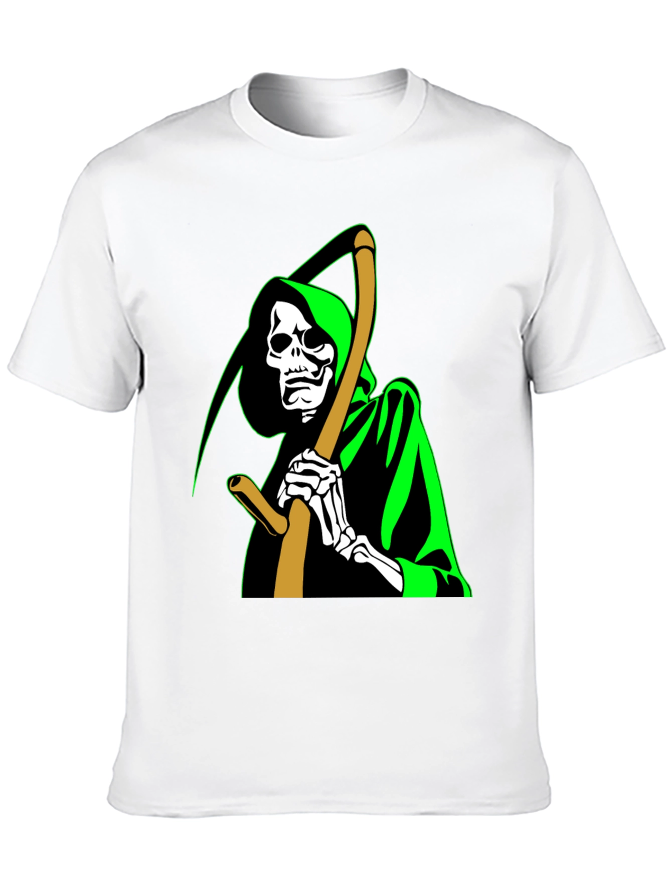Grim Reaper Graphic T-Shirt - Black
