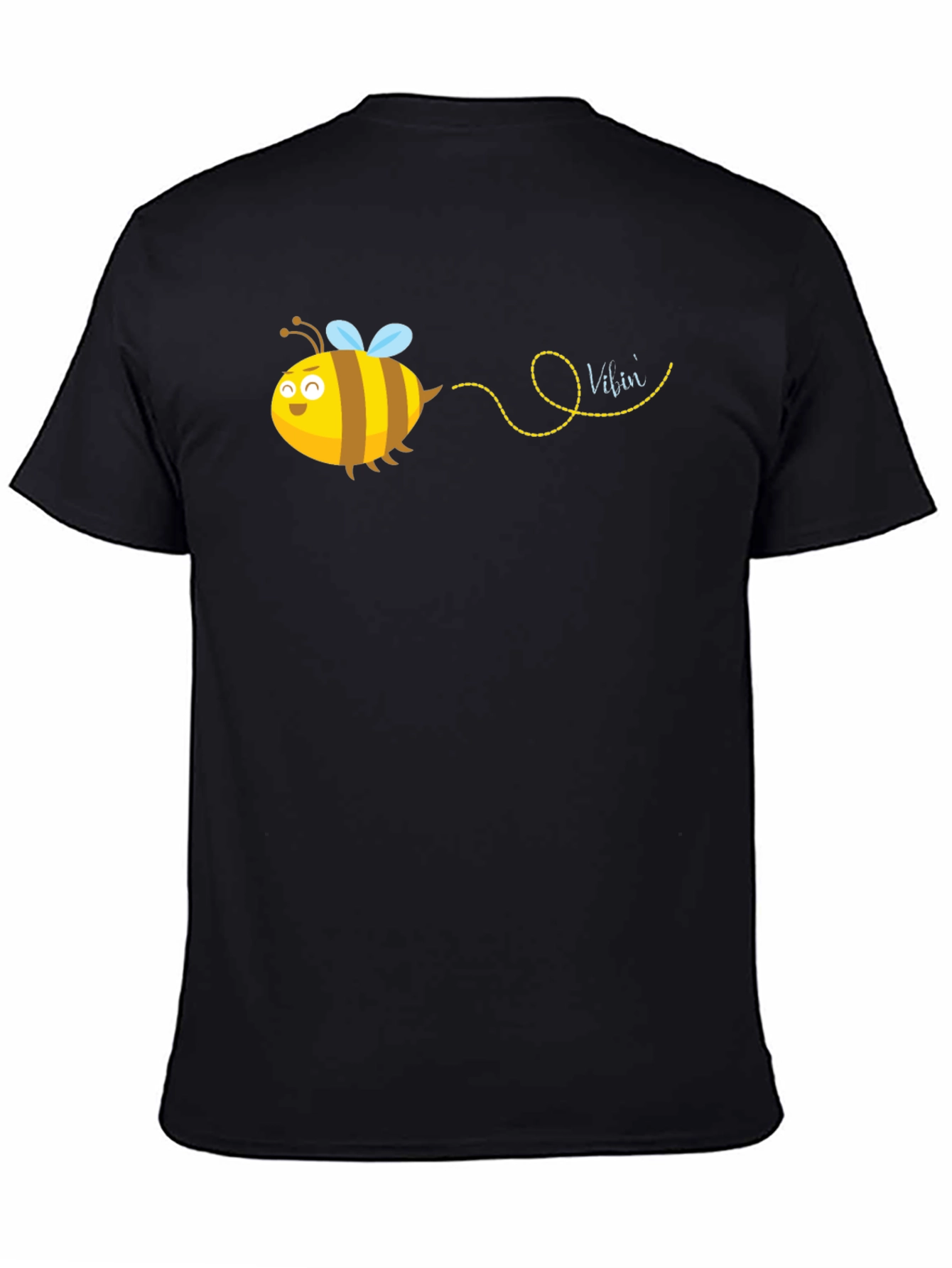 Bee Design Black T-Shirt