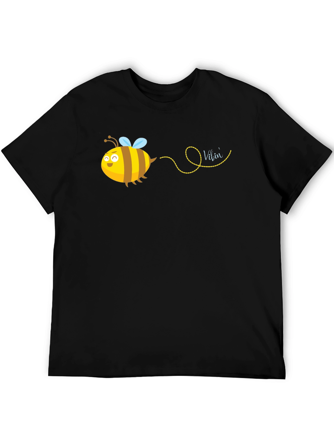 Bee Design Black T-Shirt