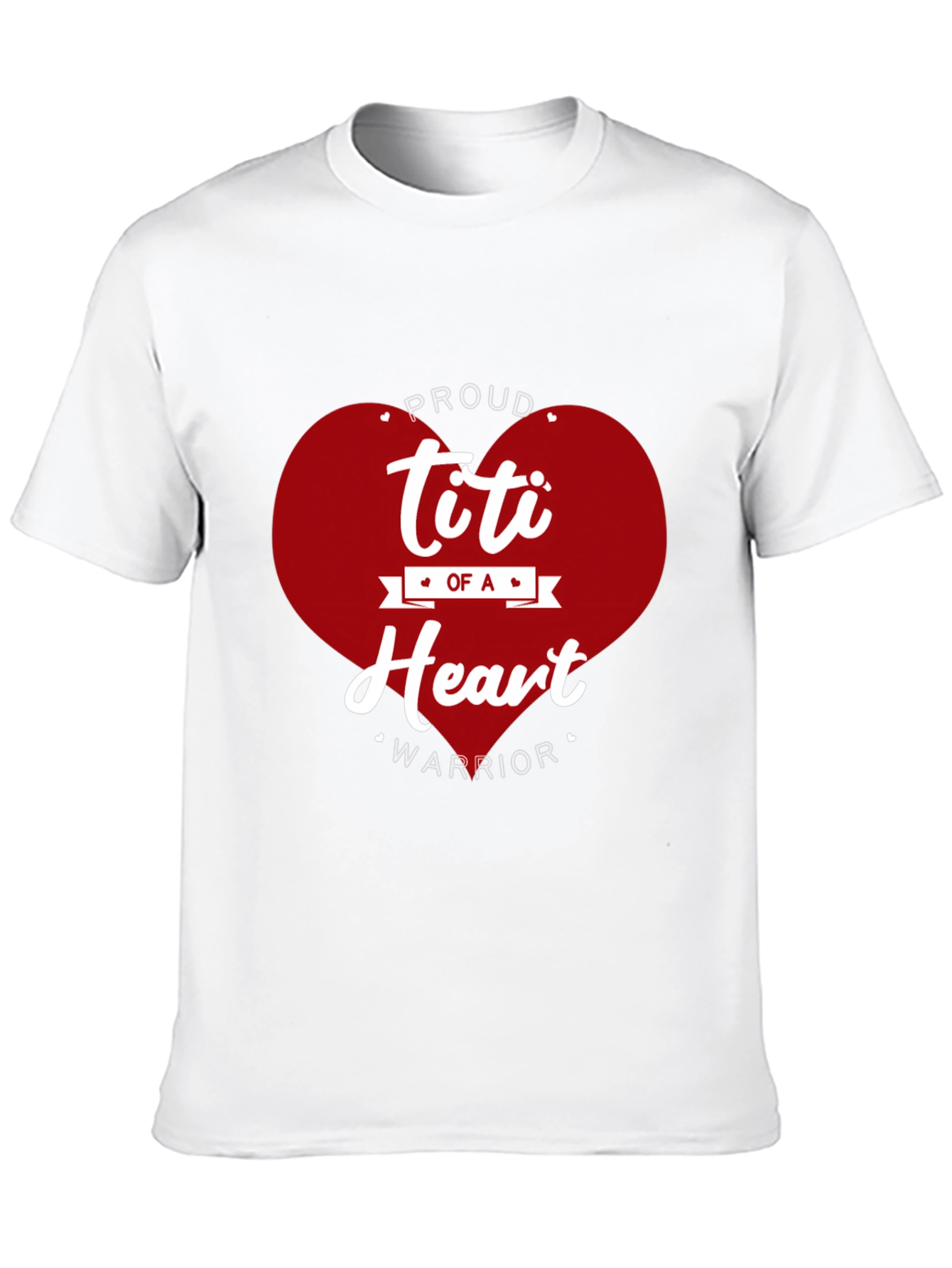 Proud Titi of a Heart Warrior Graphic Tee