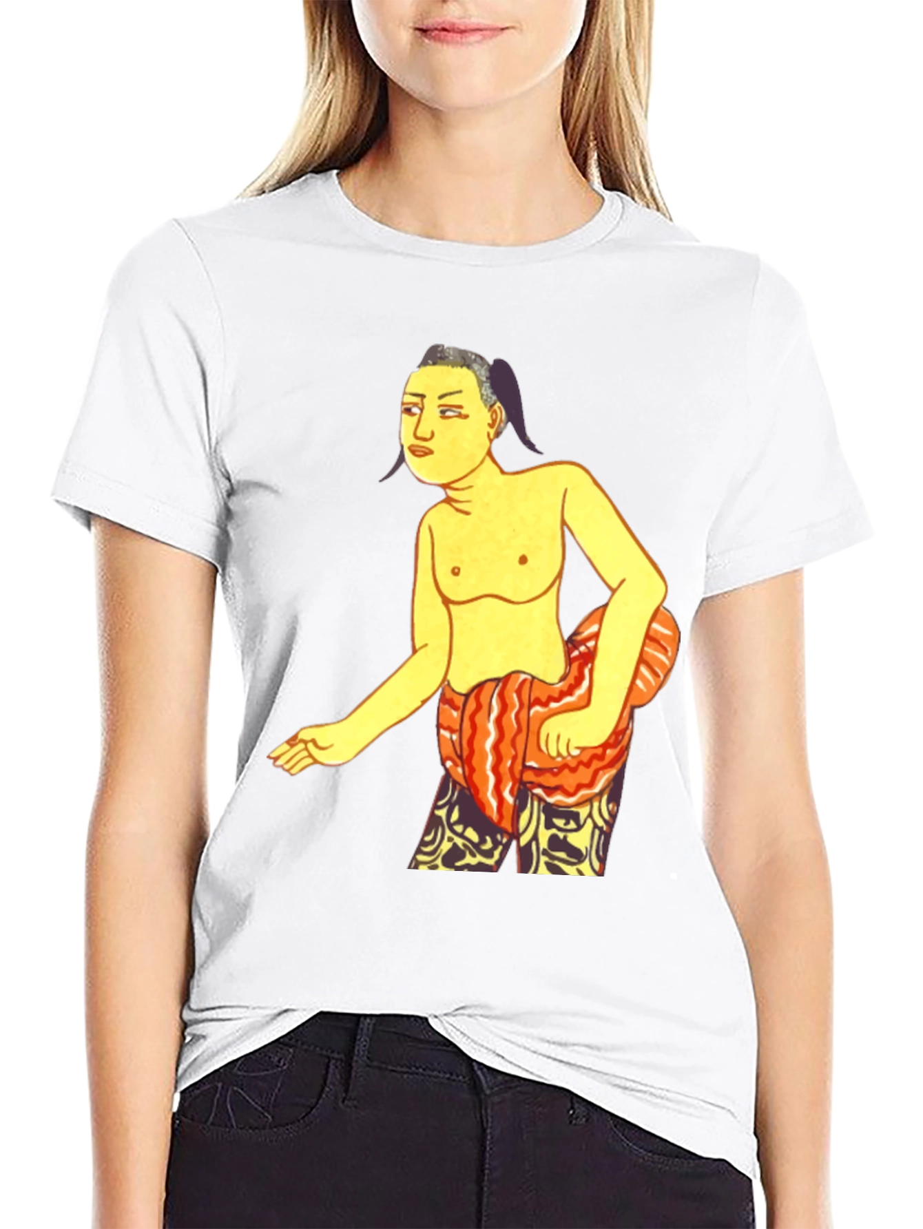 Novelty Graphic T-Shirt - Ancient Art