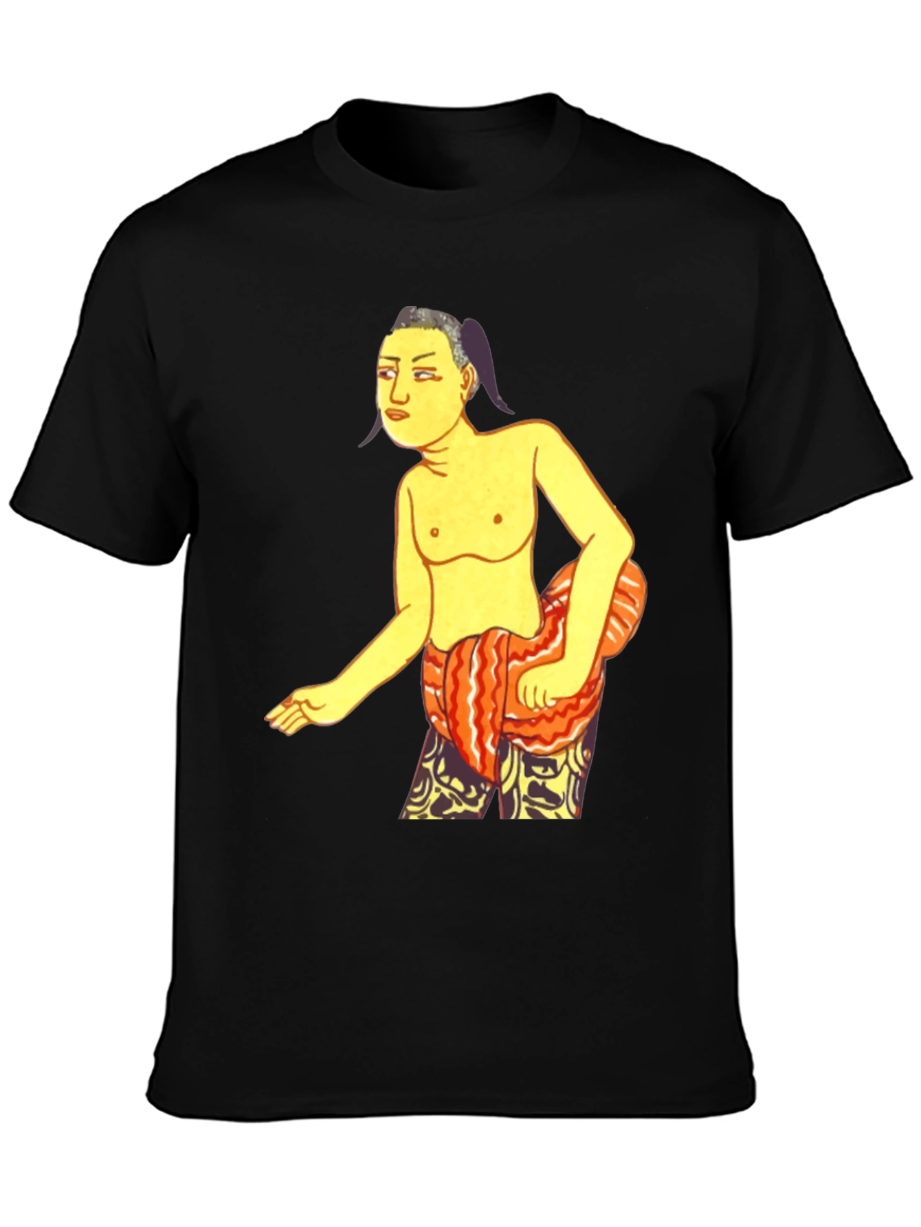 Novelty Graphic T-Shirt - Ancient Art