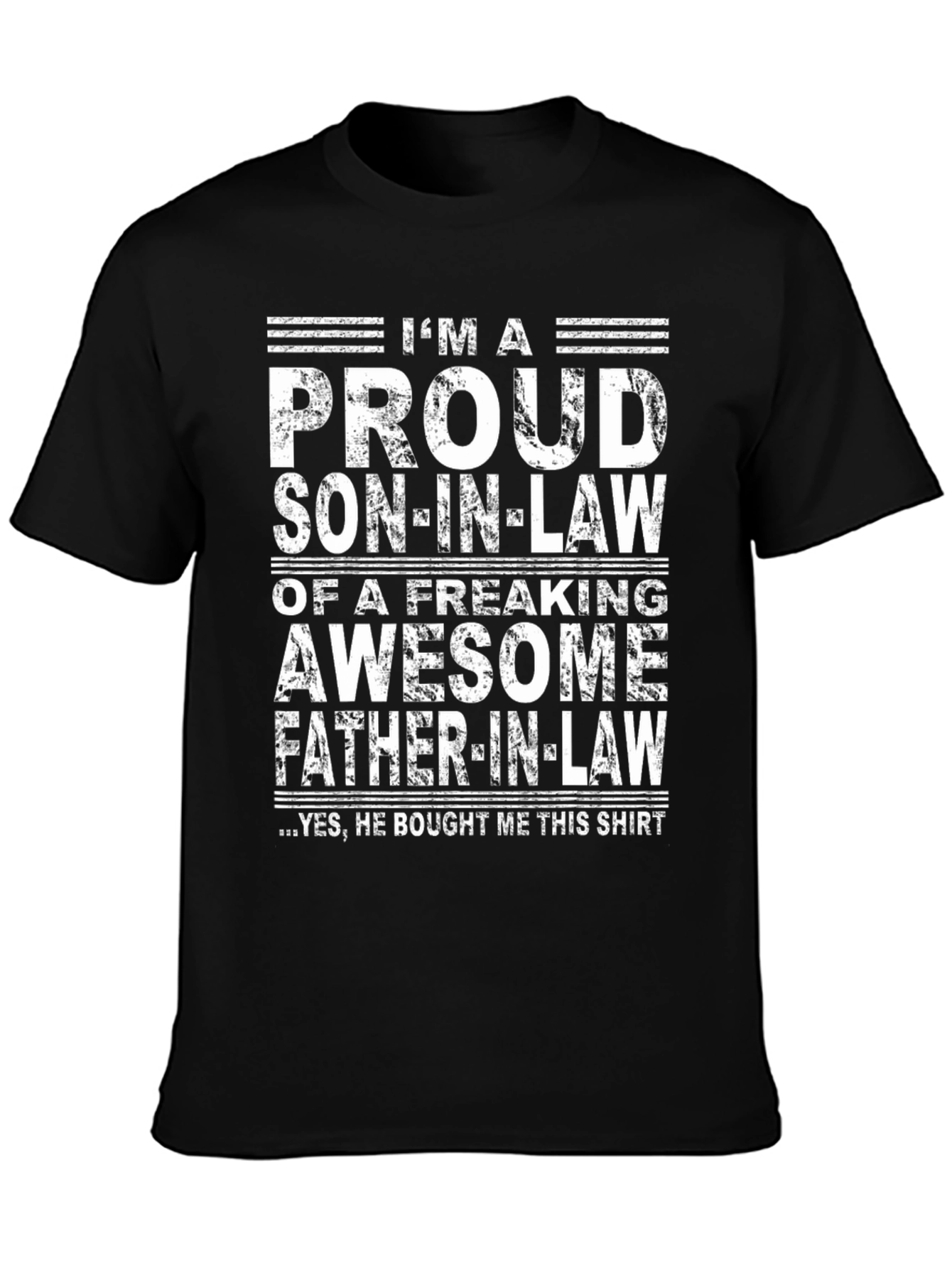 Proud Son-in-Law Graphic T-Shirt