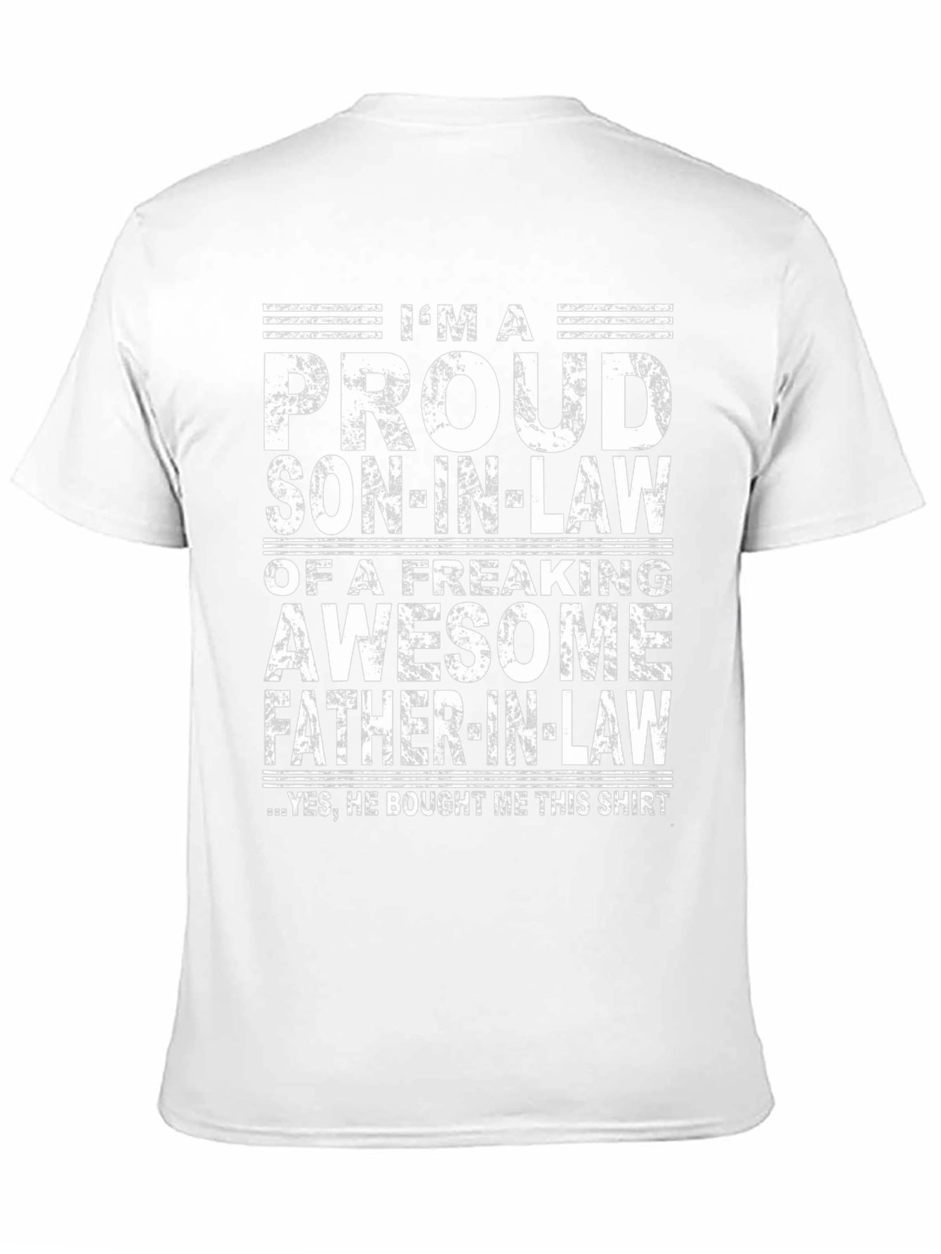 Proud Son-in-Law Graphic T-Shirt