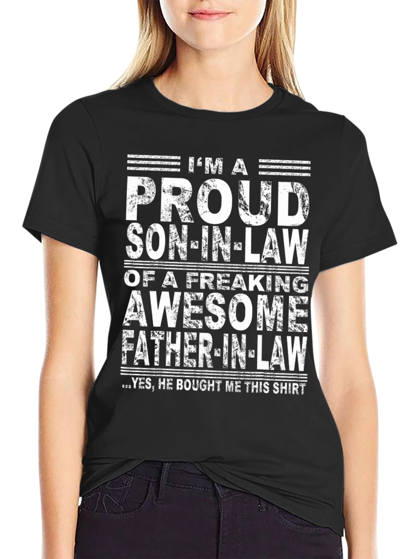 Proud Son-in-Law Graphic T-Shirt