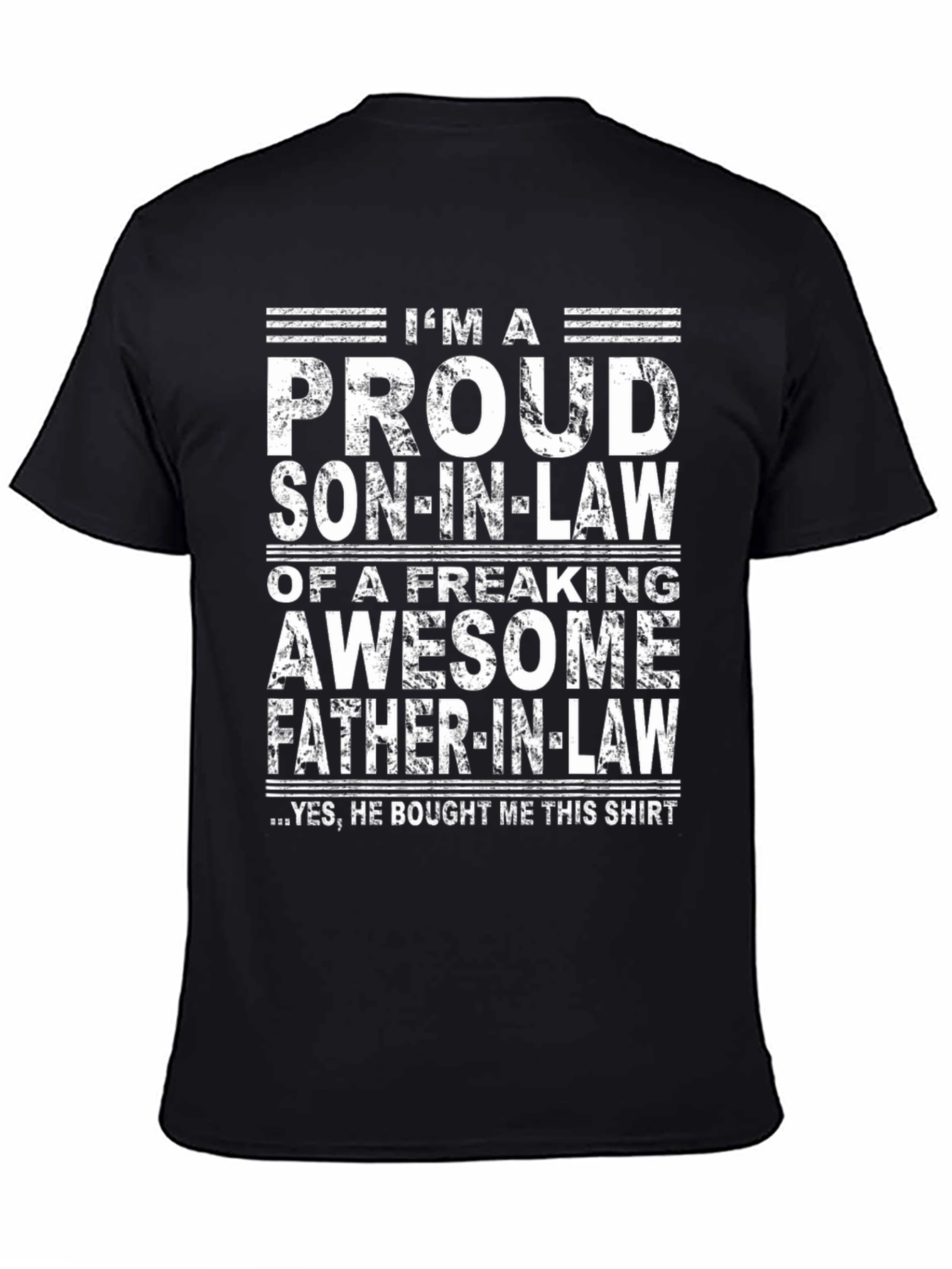 Proud Son-in-Law Graphic T-Shirt