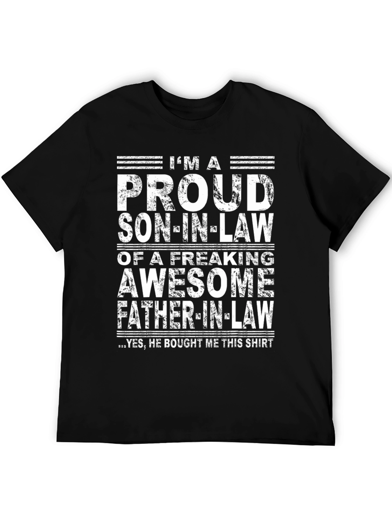 Proud Son-in-Law Graphic T-Shirt