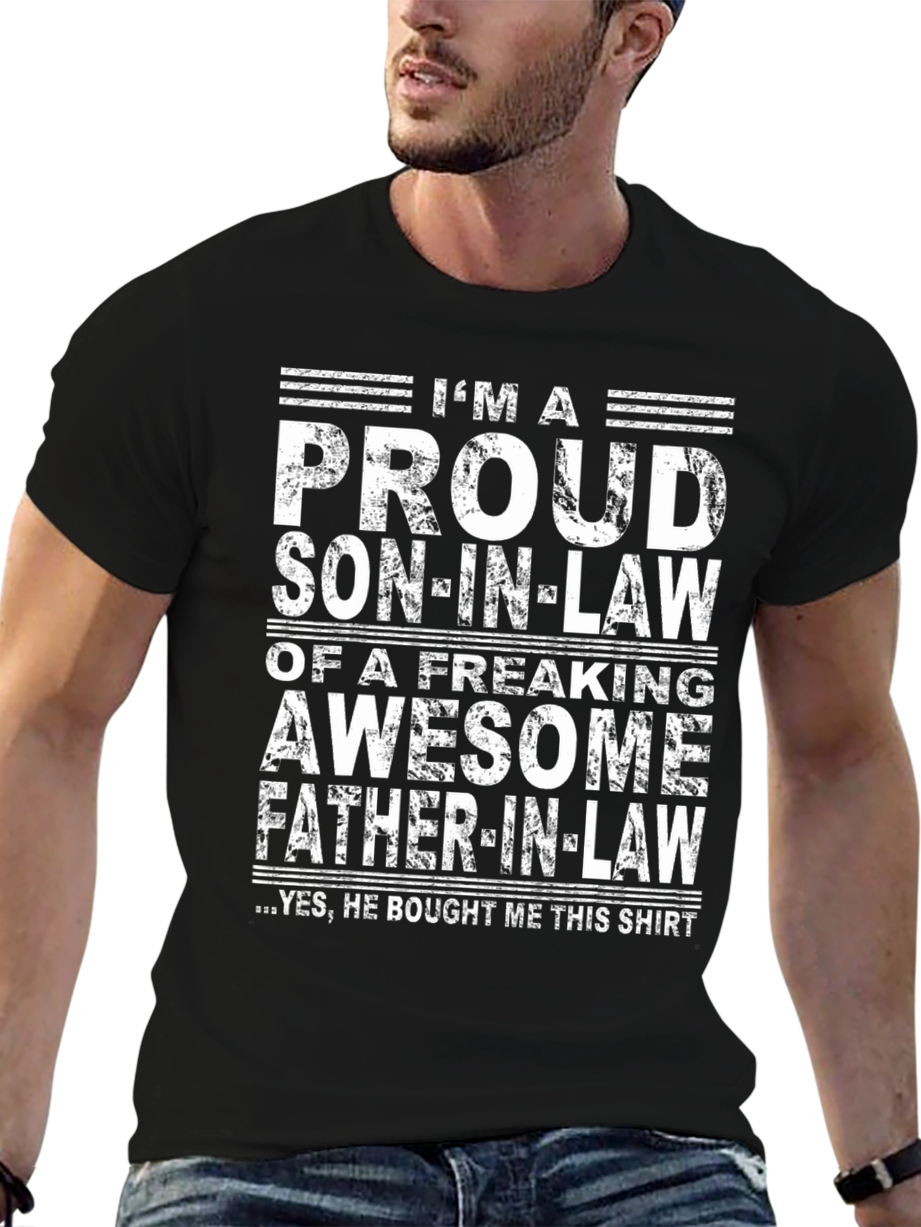 Proud Son-in-Law Graphic T-Shirt