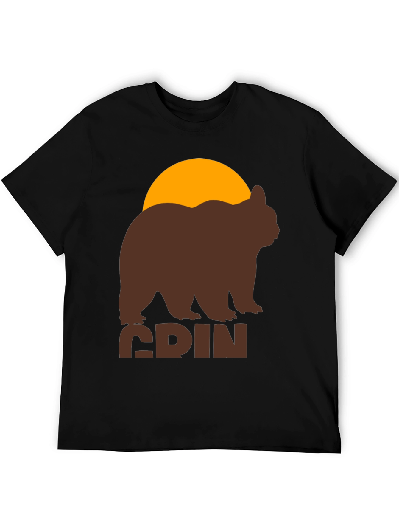 GRIZZLY BEAR Sunset T-Shirt - Unique Graphic Tee