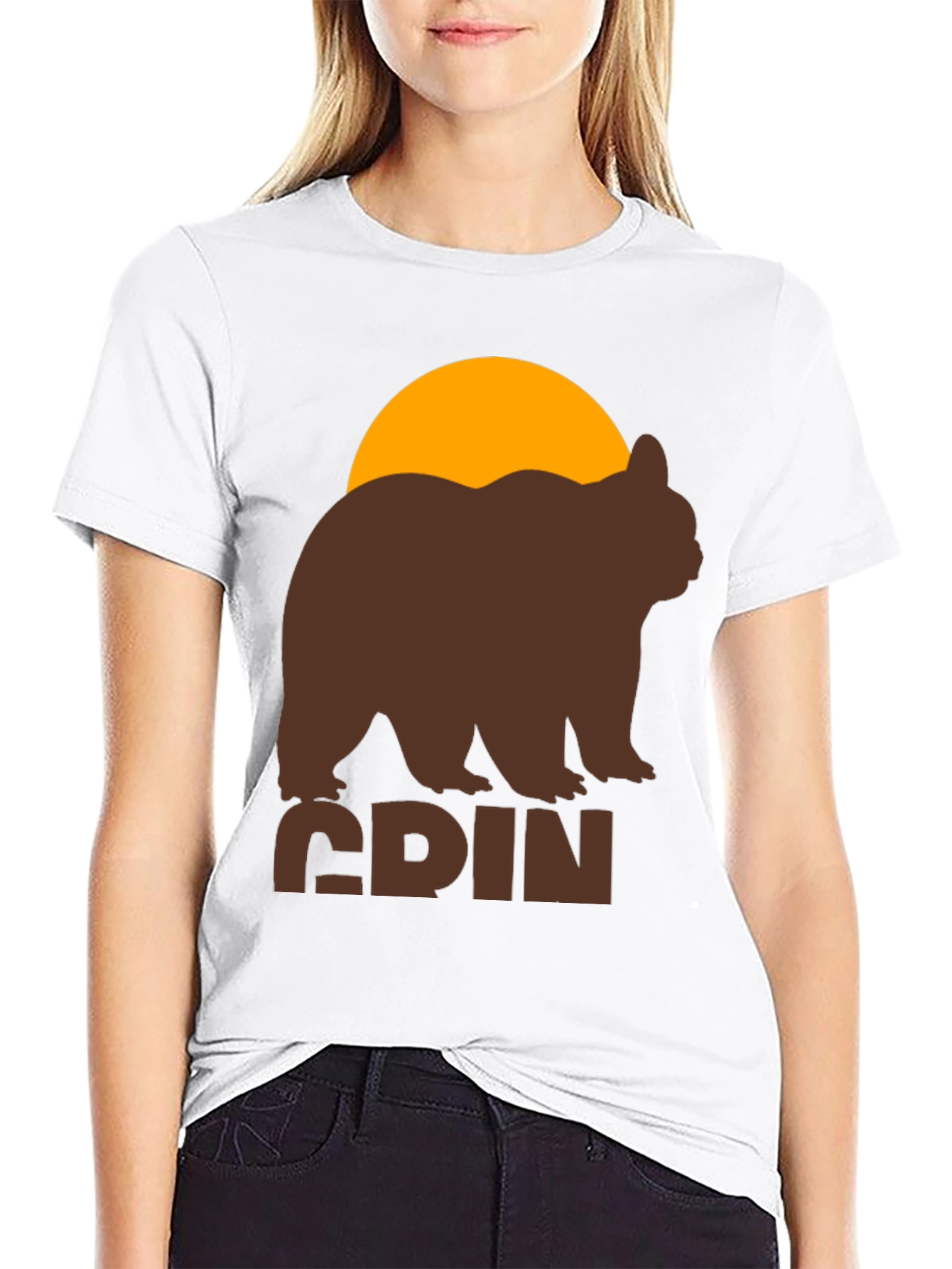 GRIZZLY BEAR Sunset T-Shirt - Unique Graphic Tee