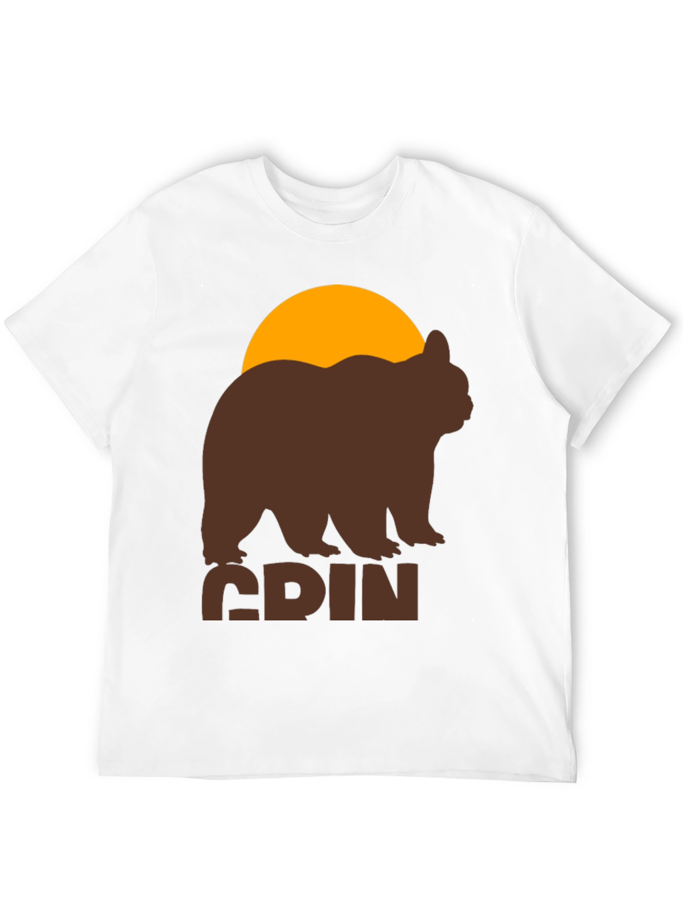 GRIZZLY BEAR Sunset T-Shirt - Unique Graphic Tee