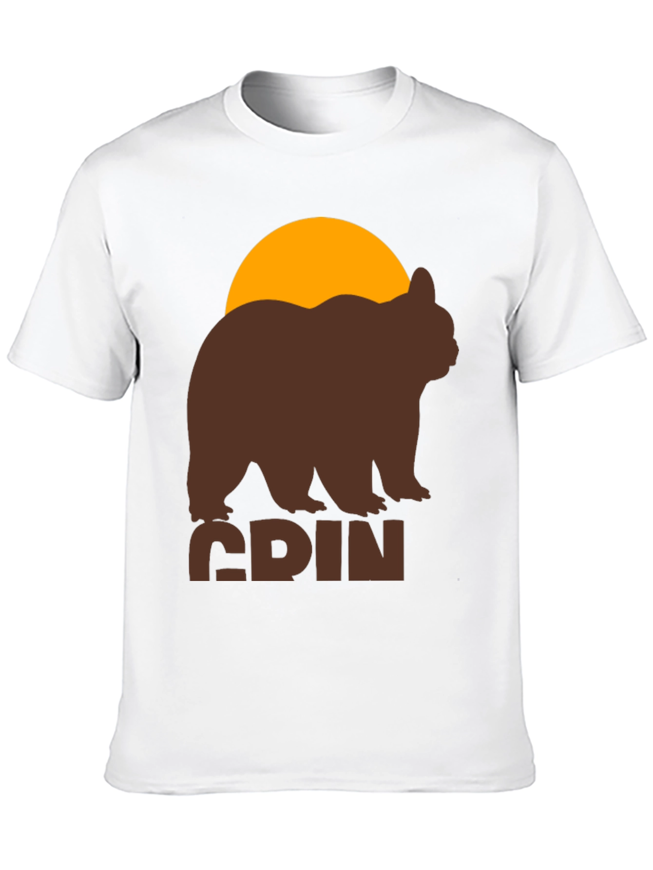 GRIZZLY BEAR Sunset T-Shirt - Unique Graphic Tee