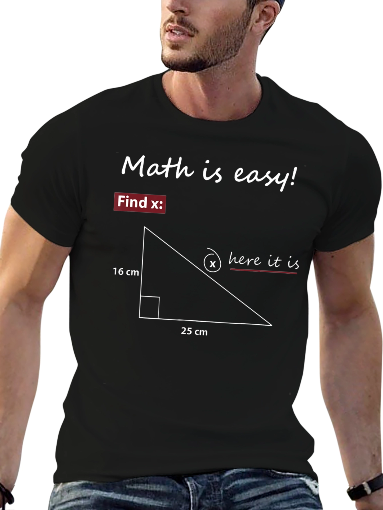 Math is Easy! T-Shirt - Find X
