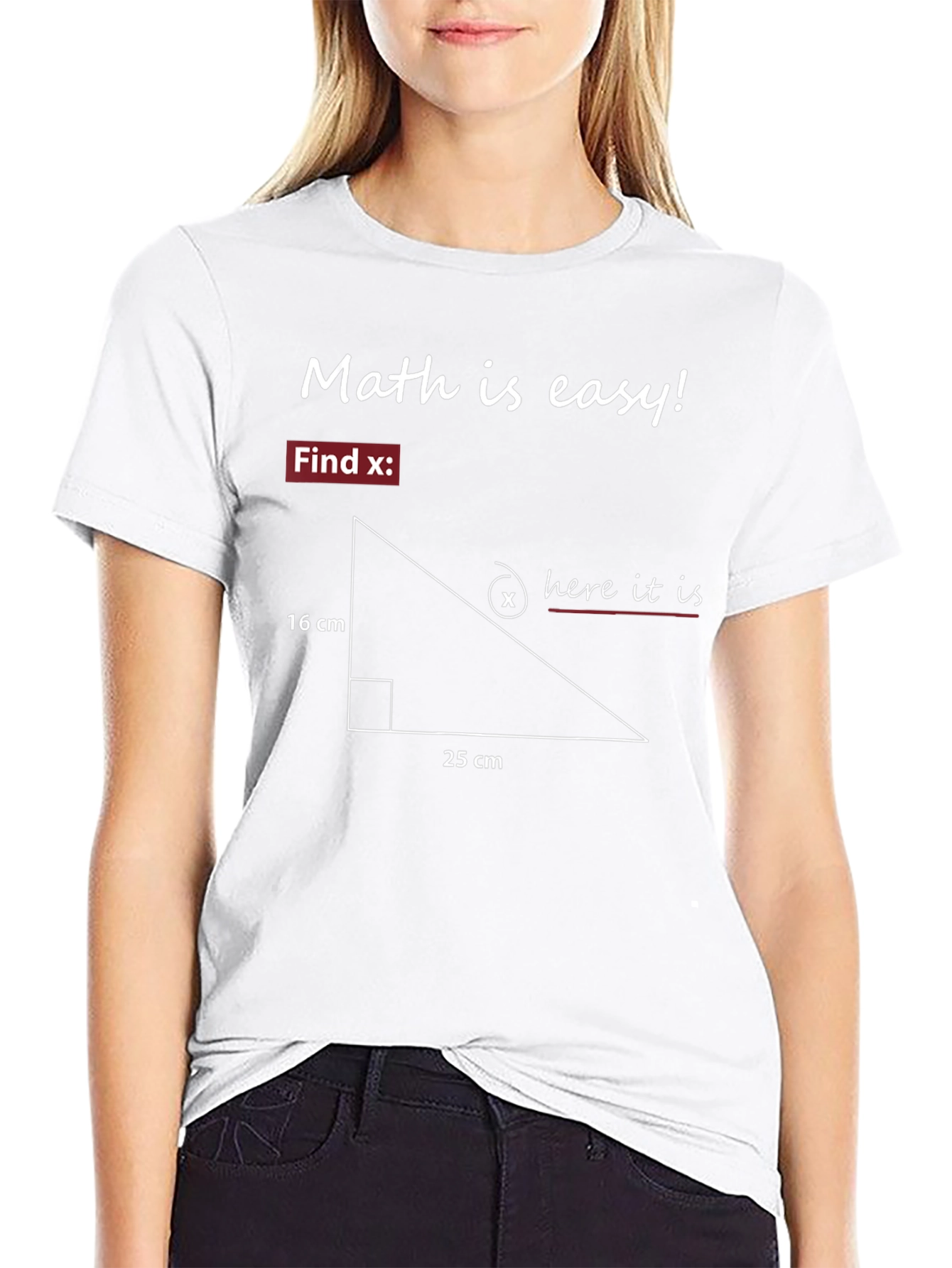 Math is Easy! T-Shirt - Find X