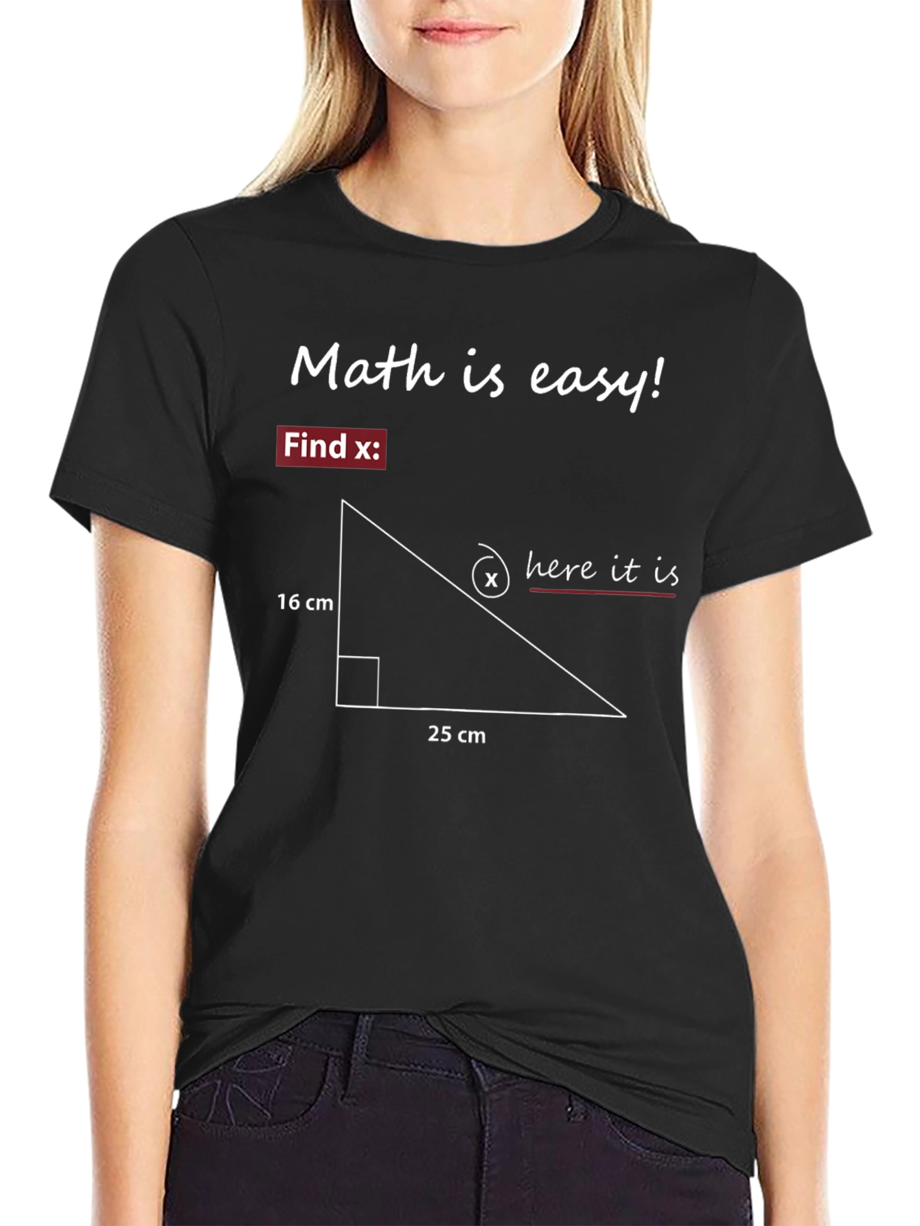 Math is Easy! T-Shirt - Find X