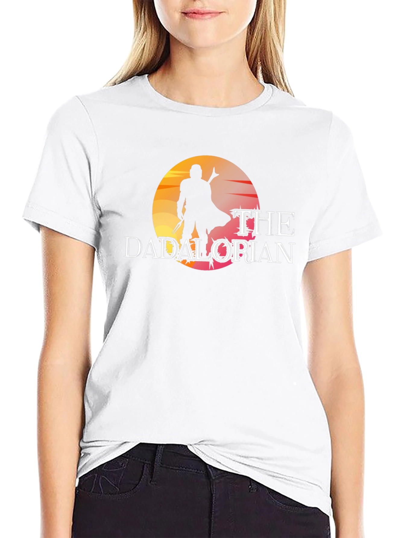The Dadalorian Black T-Shirt