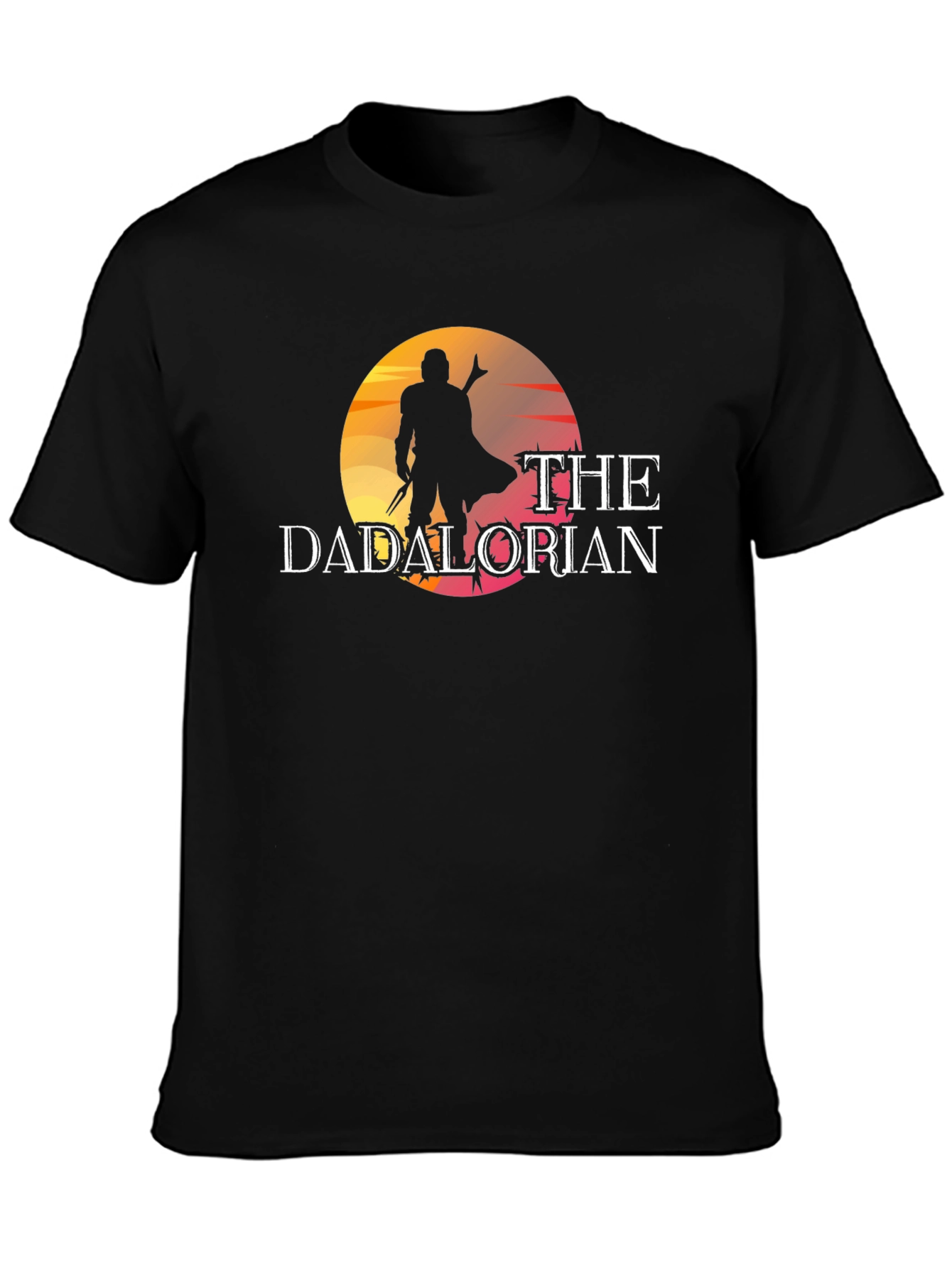The Dadalorian Black T-Shirt