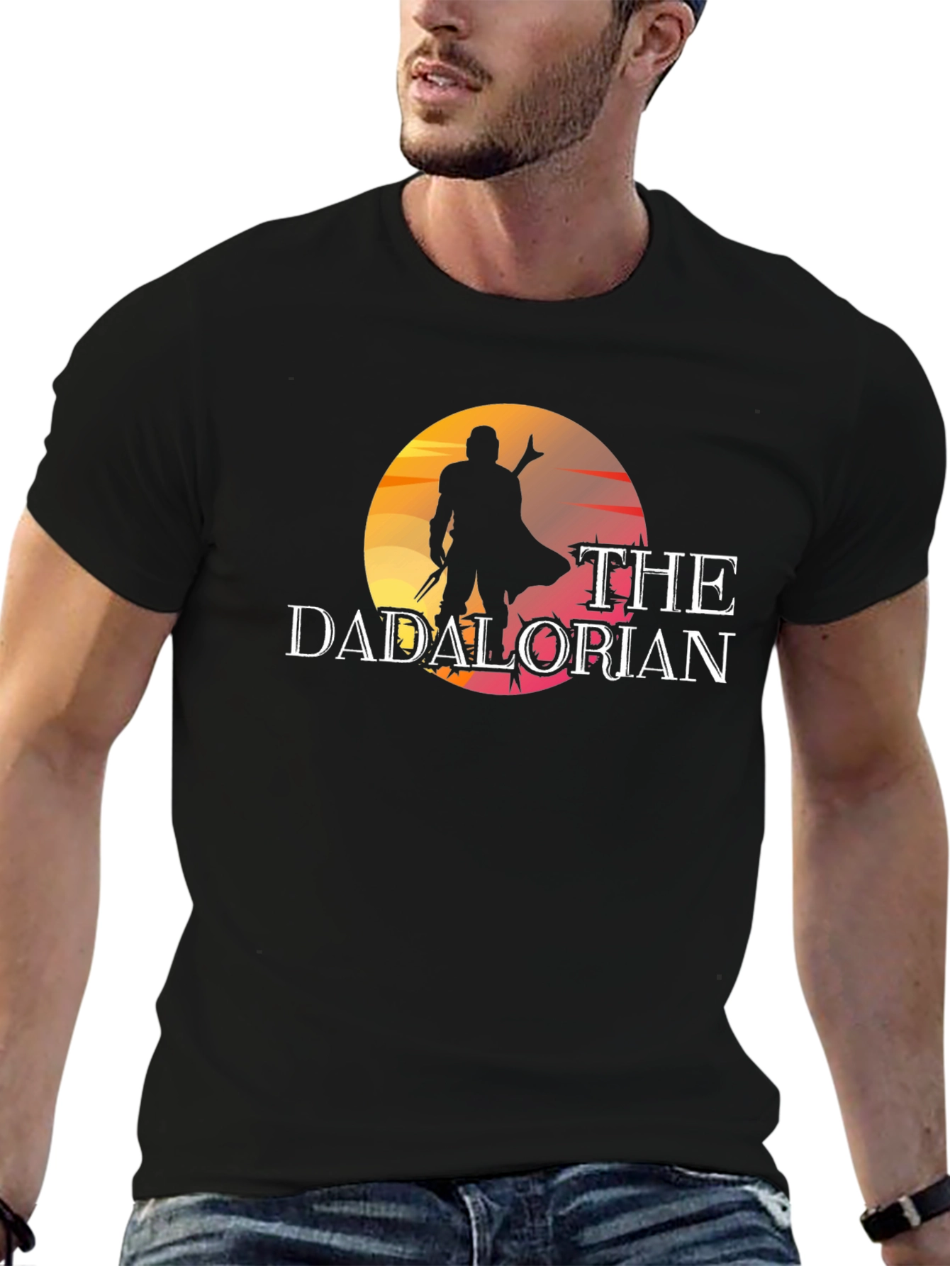 The Dadalorian Black T-Shirt