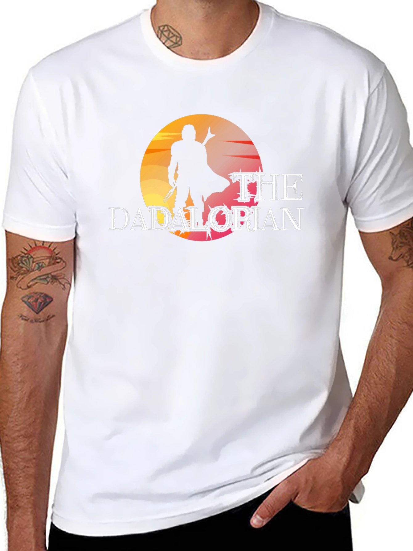 The Dadalorian Black T-Shirt