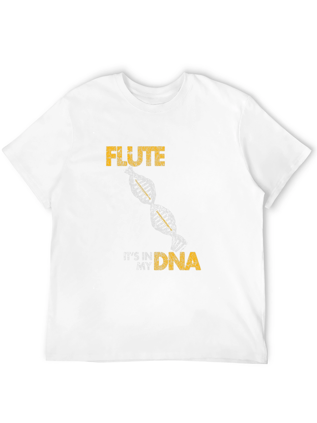 Flute DNA Graphic Tee - Musicians Statement Shirt