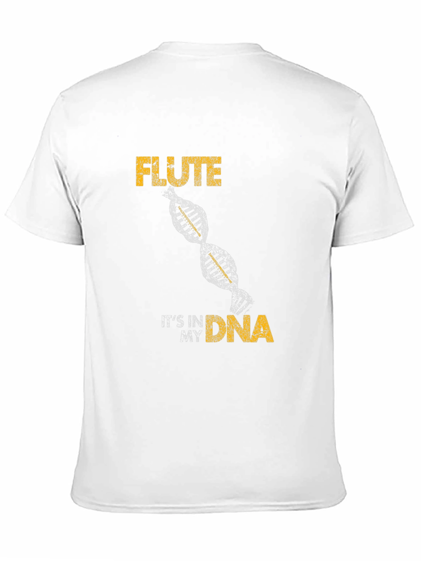 Flute DNA Graphic Tee - Musicians Statement Shirt