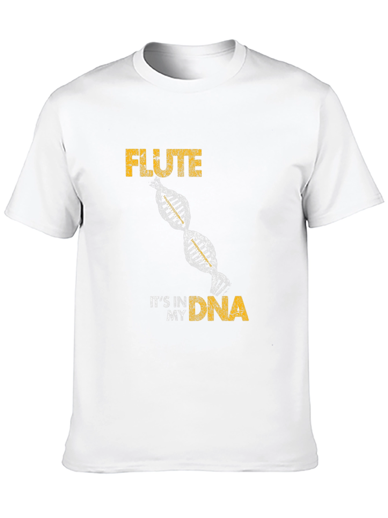 Flute DNA Graphic Tee - Musicians Statement Shirt