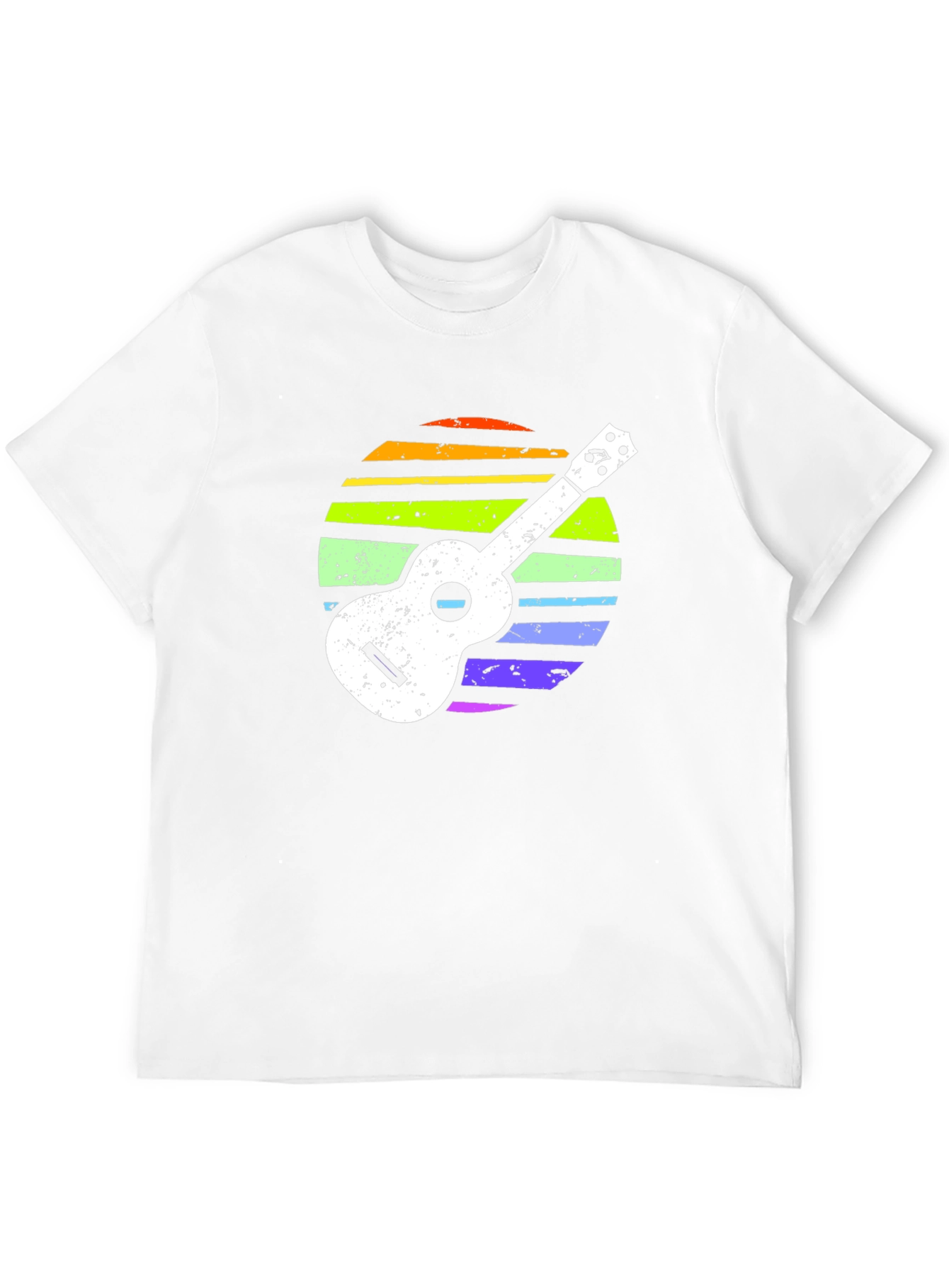 Rainbow Ukulele Graphic Tee