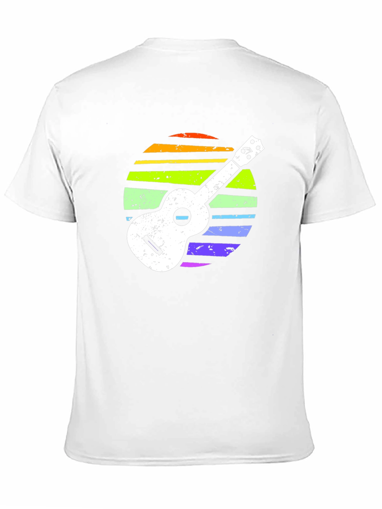 Rainbow Ukulele Graphic Tee