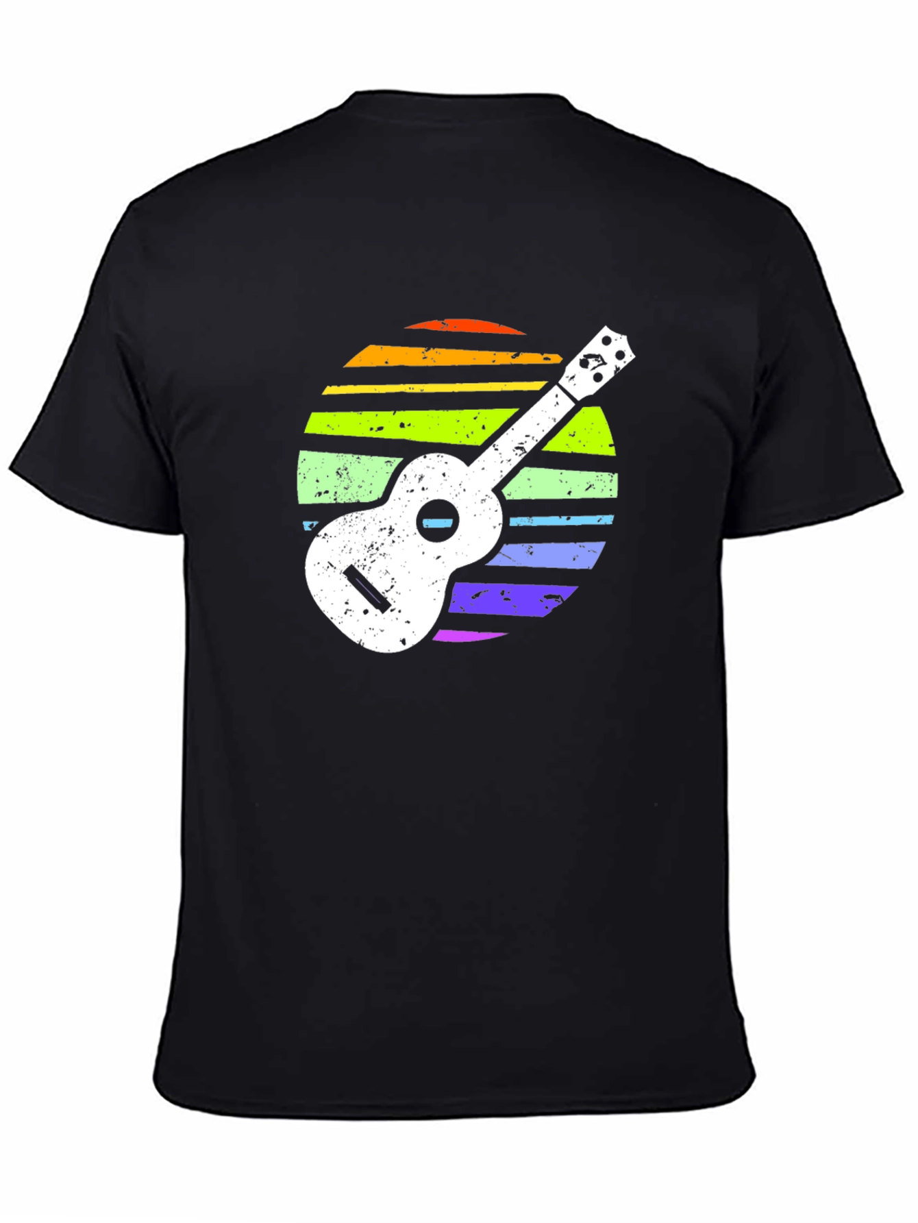 Rainbow Ukulele Graphic Tee
