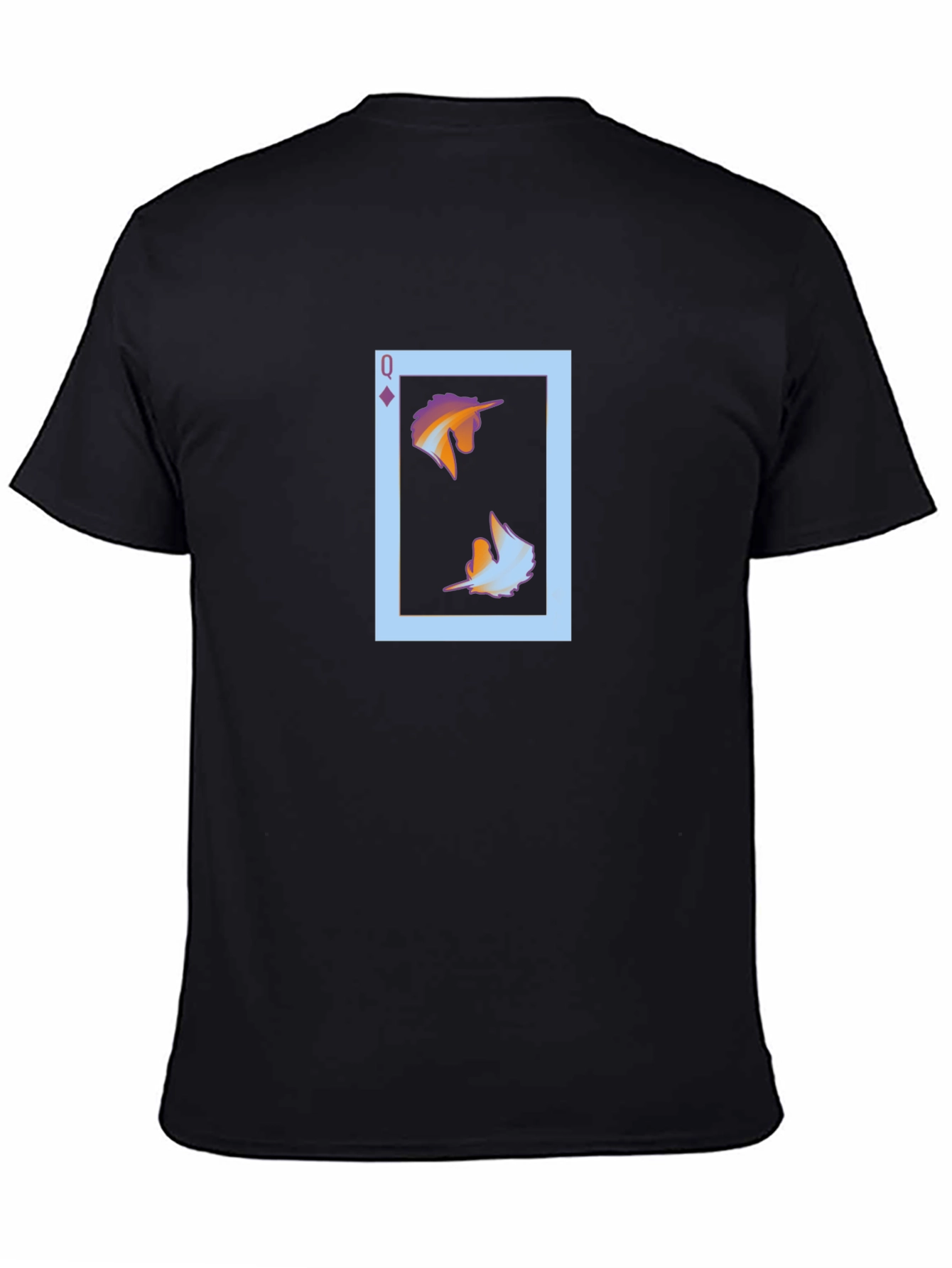 Queen Card Unicorn Graphic Tee