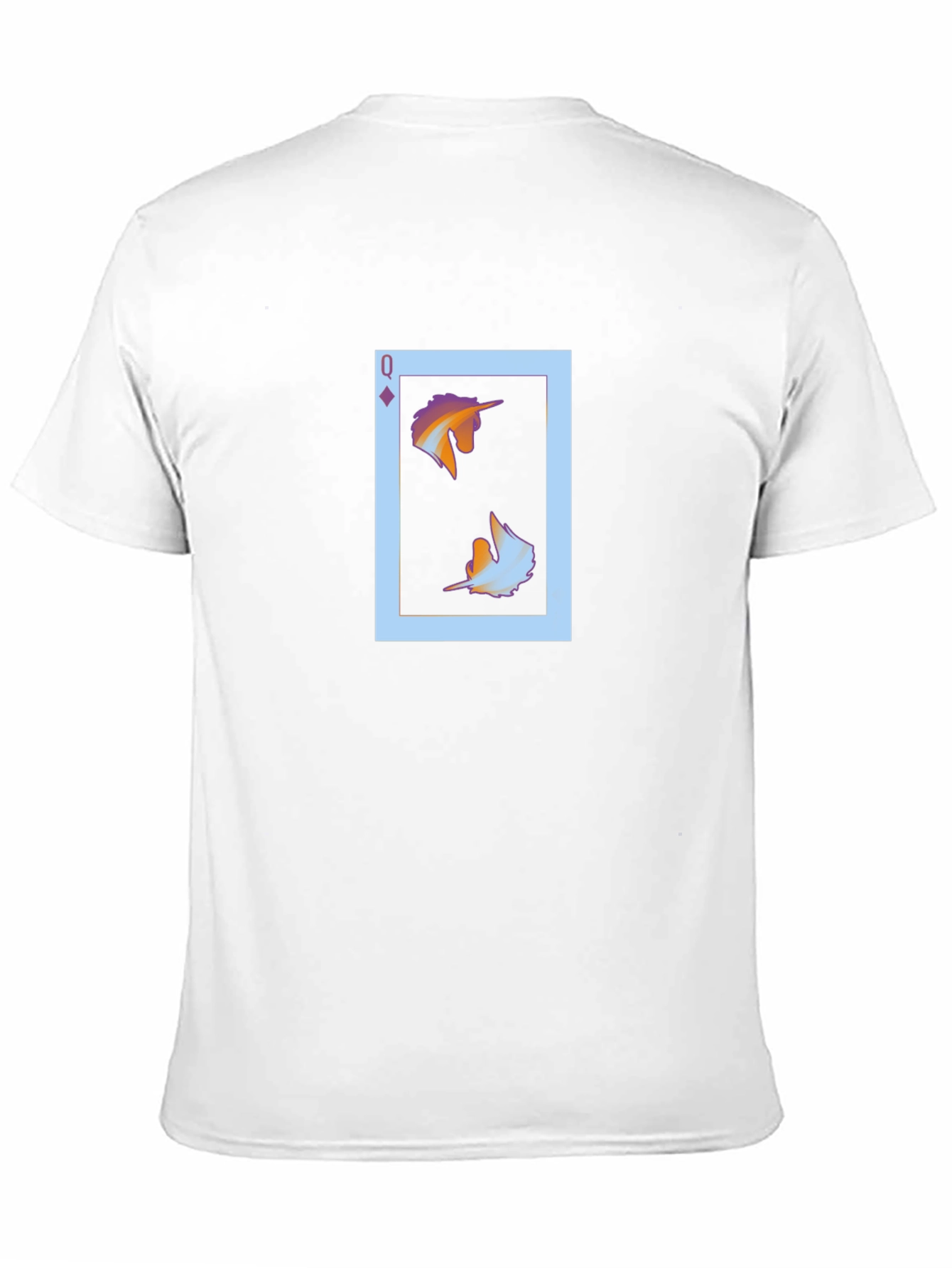 Queen Card Unicorn Graphic Tee