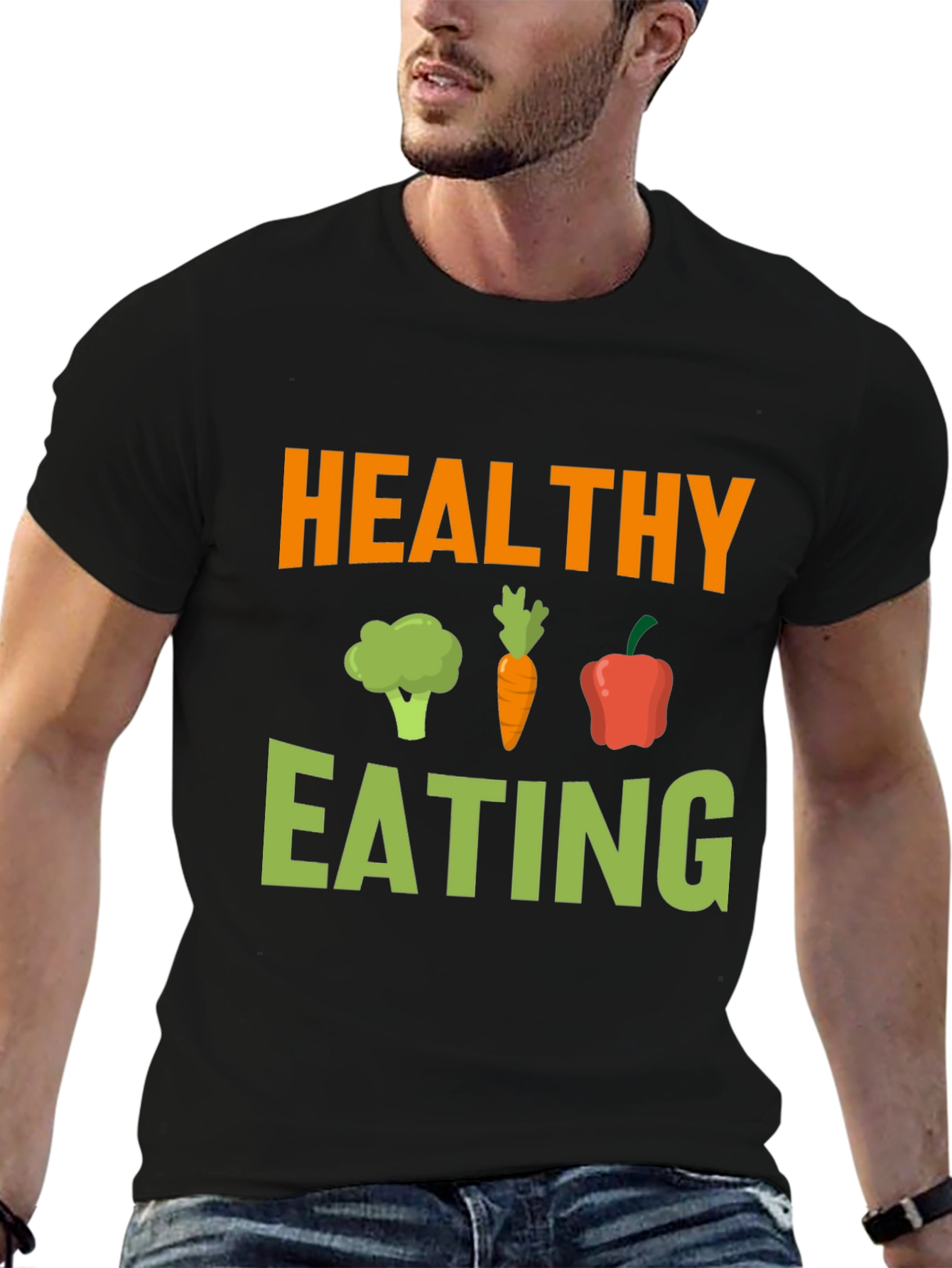 Healthy Eating T-Shirt Vegan Life Tee