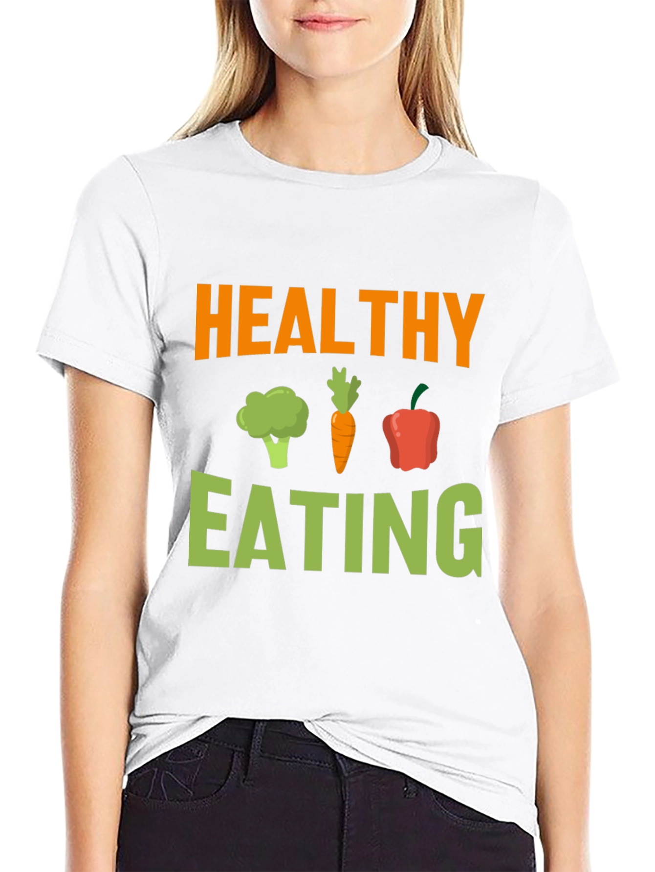Healthy Eating T-Shirt Vegan Life Tee