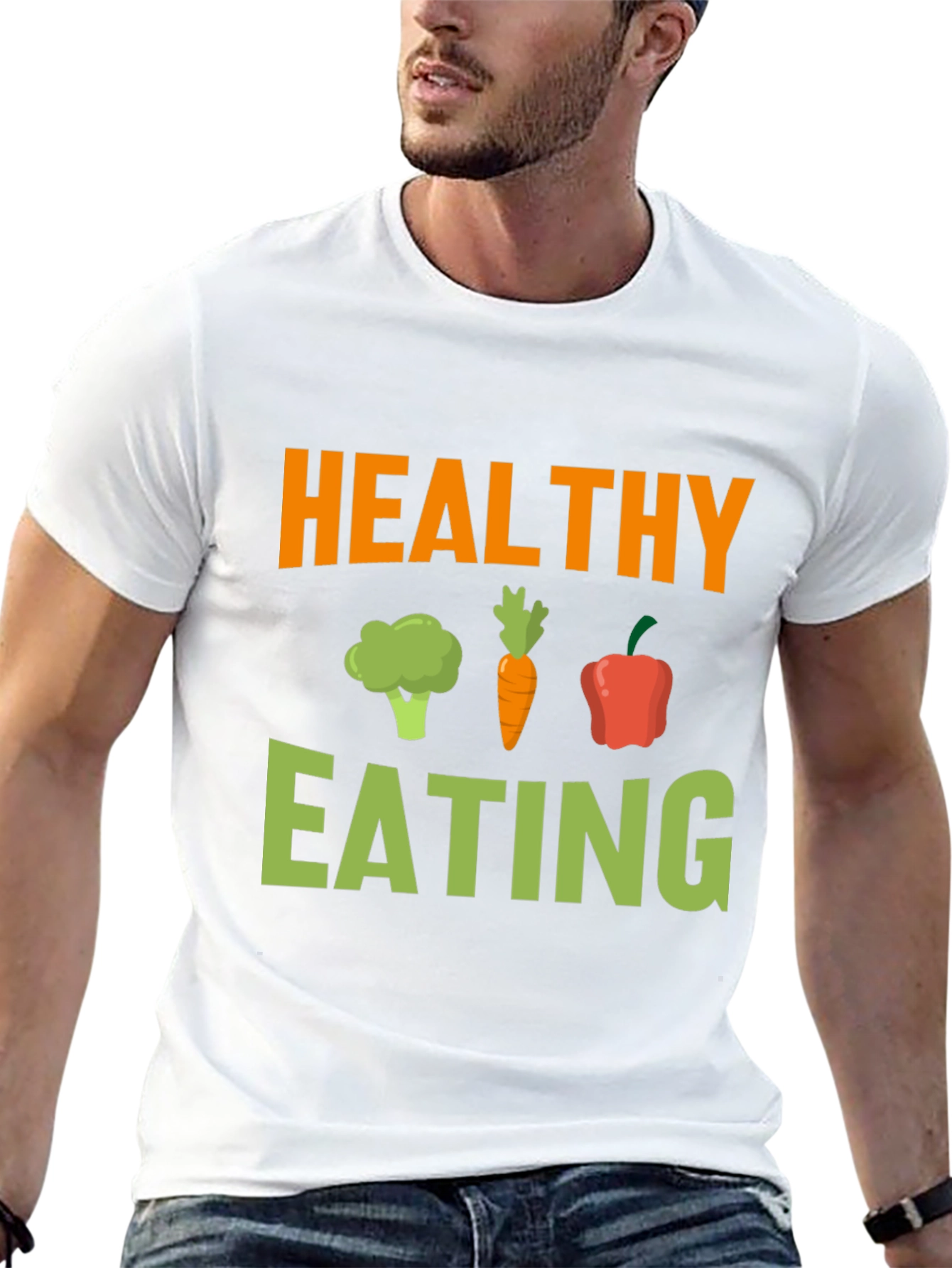 Healthy Eating T-Shirt Vegan Life Tee