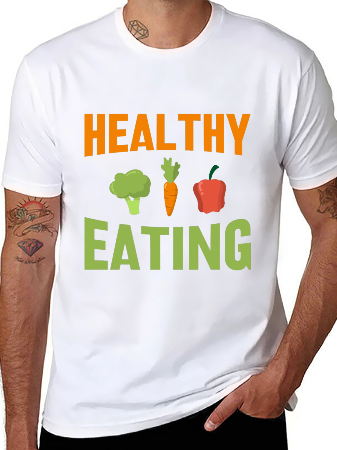 Healthy Eating T-Shirt Vegan Life Tee