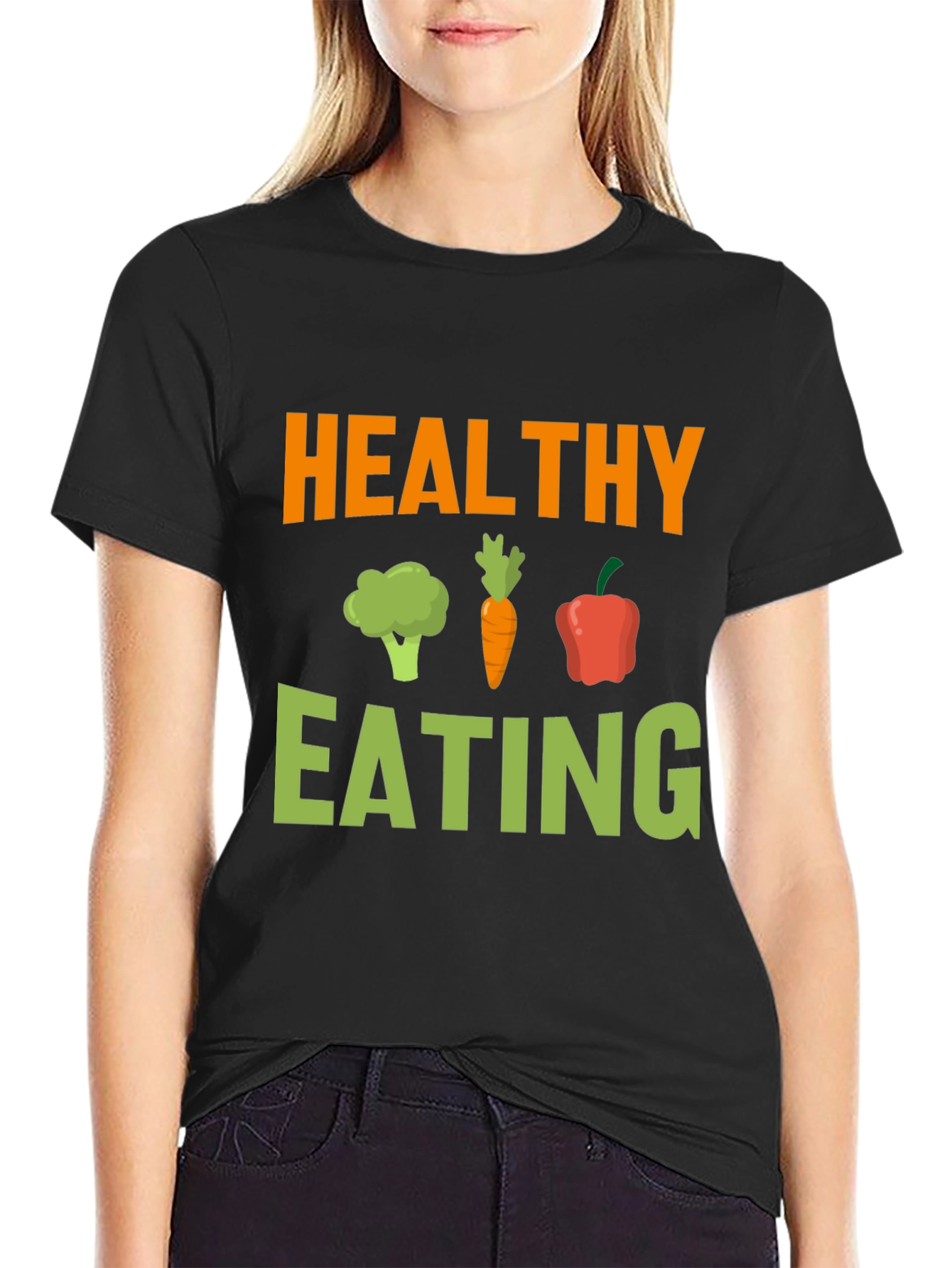 Healthy Eating T-Shirt Vegan Life Tee