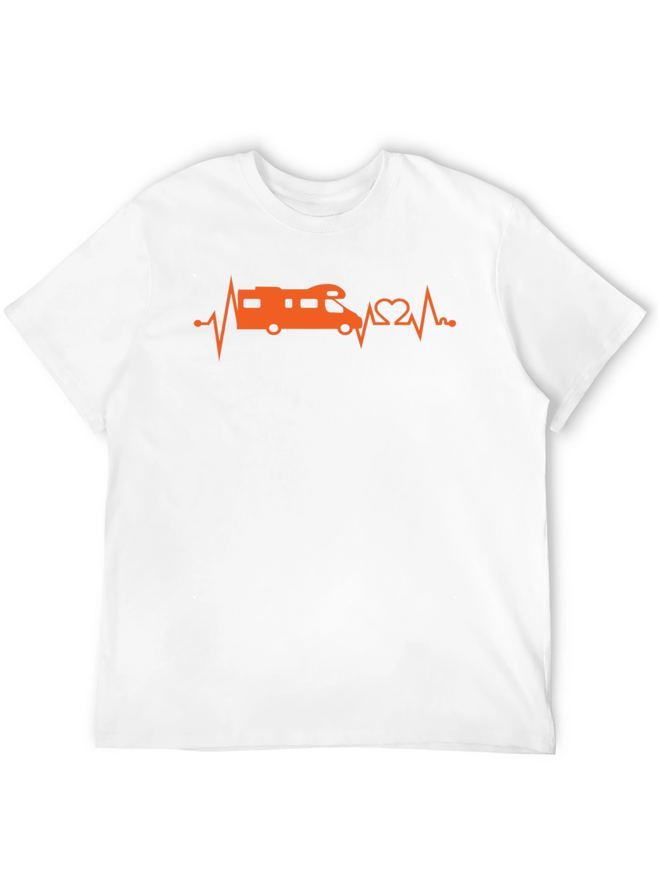 RV Heartbeat T-Shirt - Camping Lover Tee