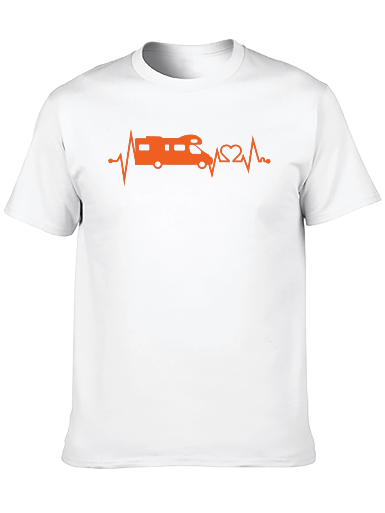 RV Heartbeat T-Shirt - Camping Lover Tee