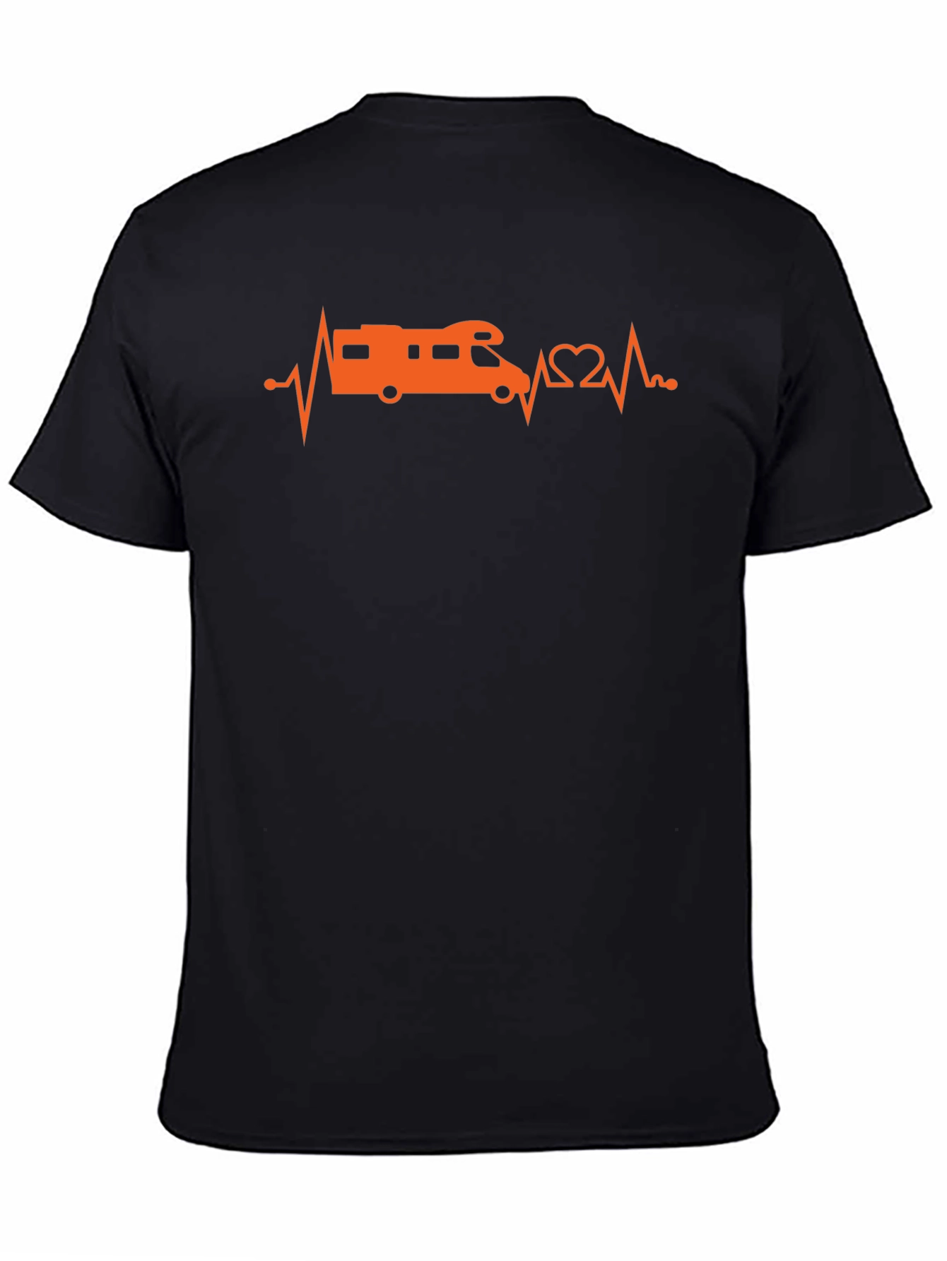RV Heartbeat T-Shirt - Camping Lover Tee