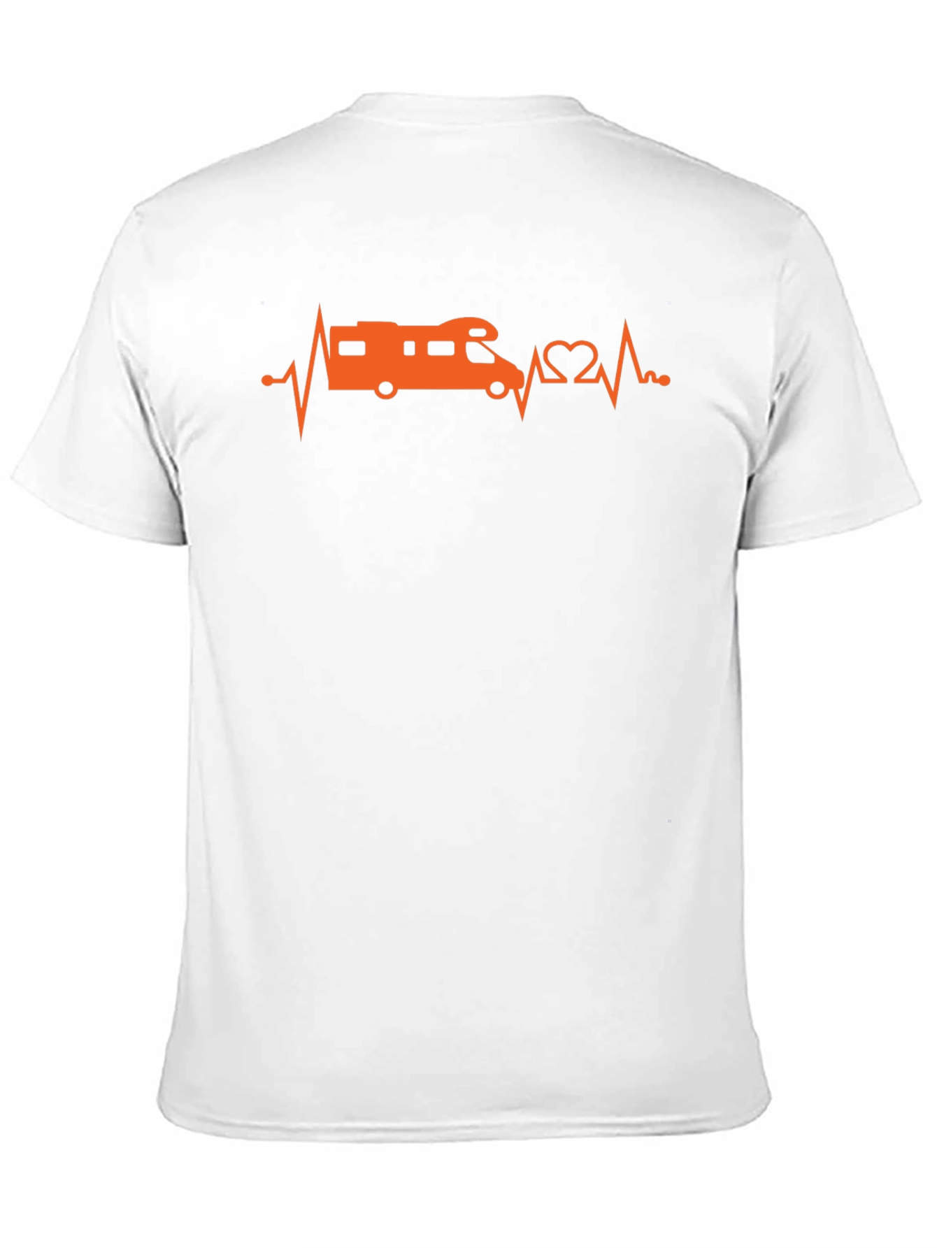 RV Heartbeat T-Shirt - Camping Lover Tee