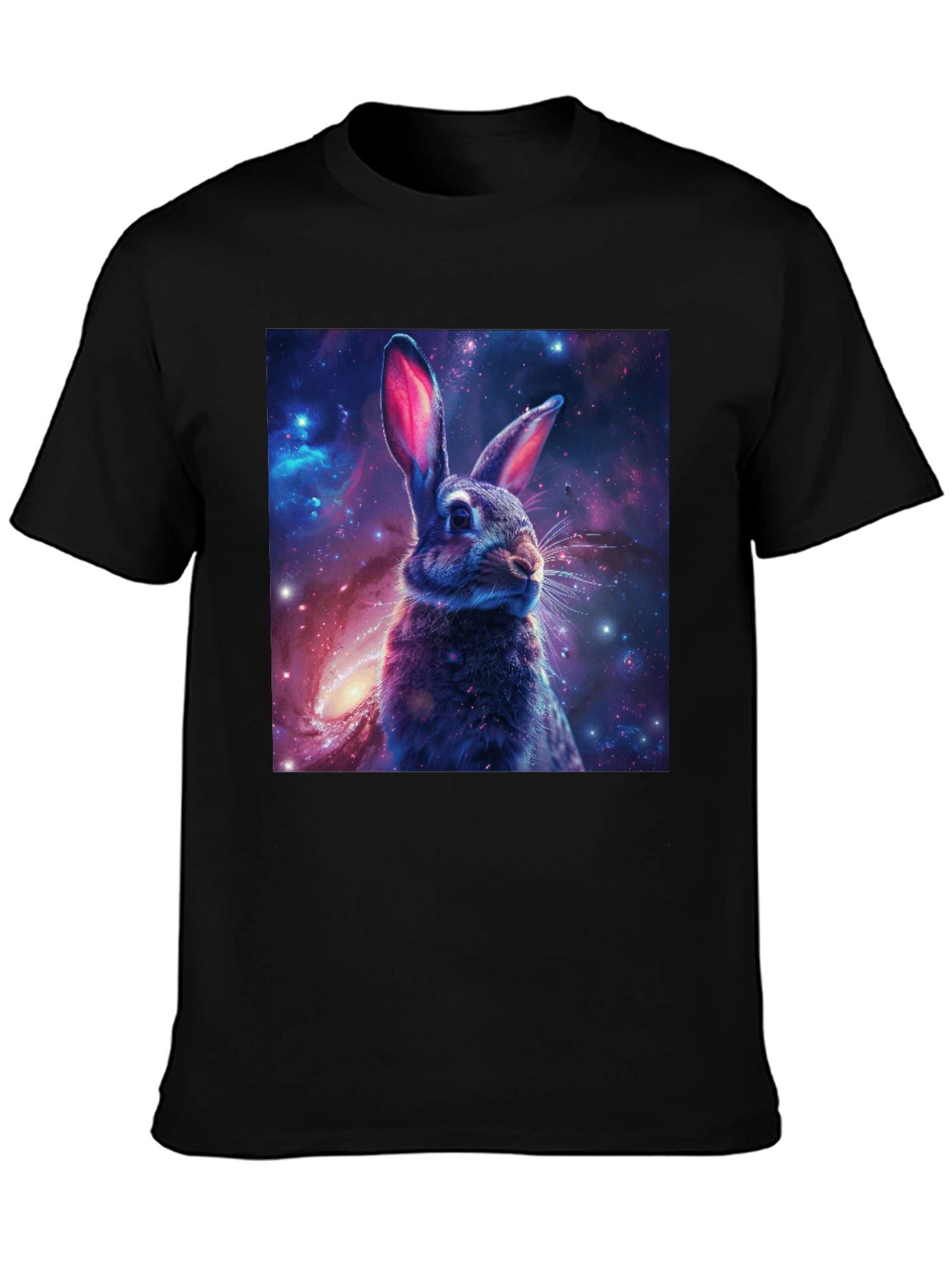 Galaxy Rabbit Graphic Tee - Unique Style