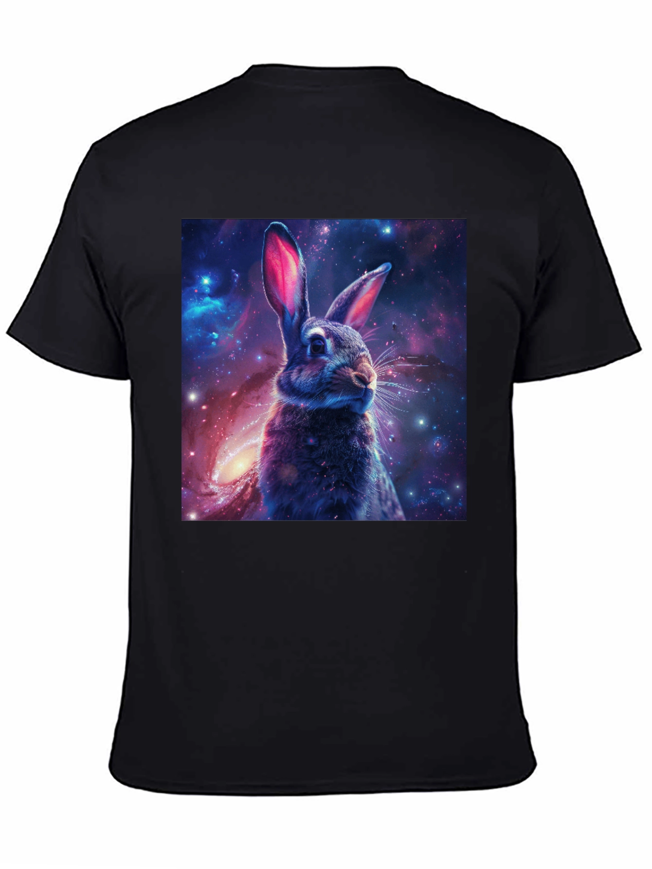 Galaxy Rabbit Graphic Tee - Unique Style
